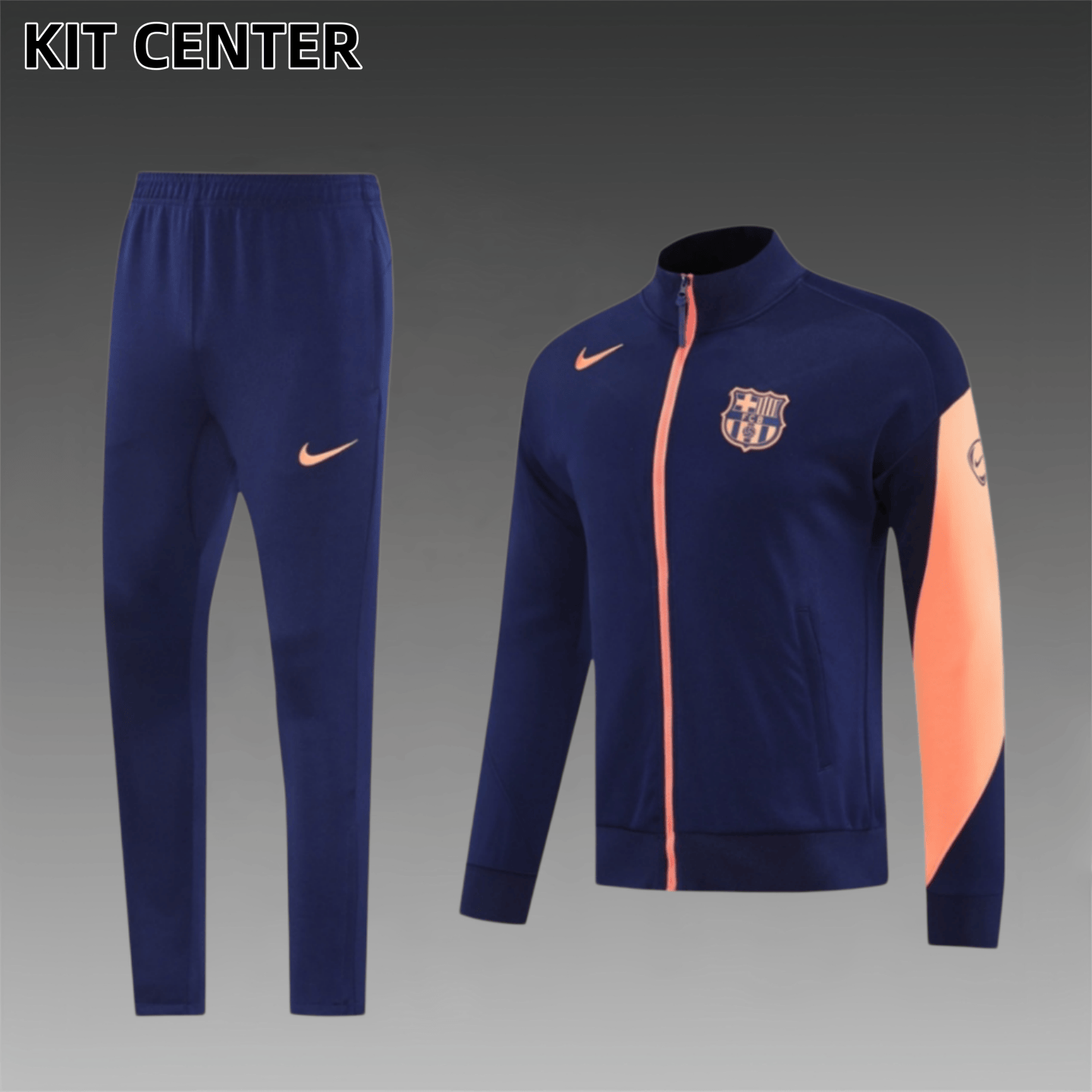 25/26 Barcelona Full Zipper Training Suit (Adult Set)