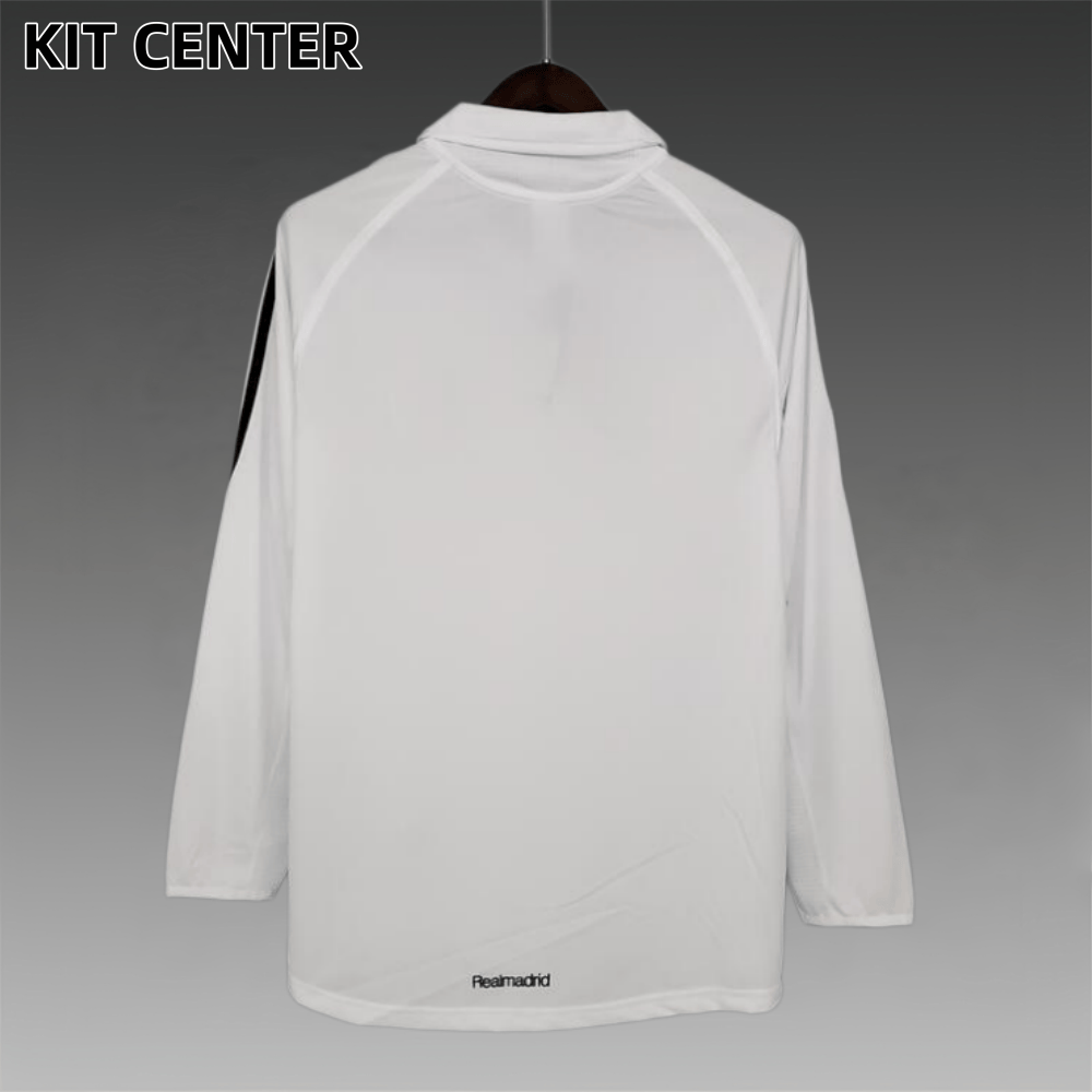 2005/2006 Real Madrid home Long Sleeve Retro Football Shirt