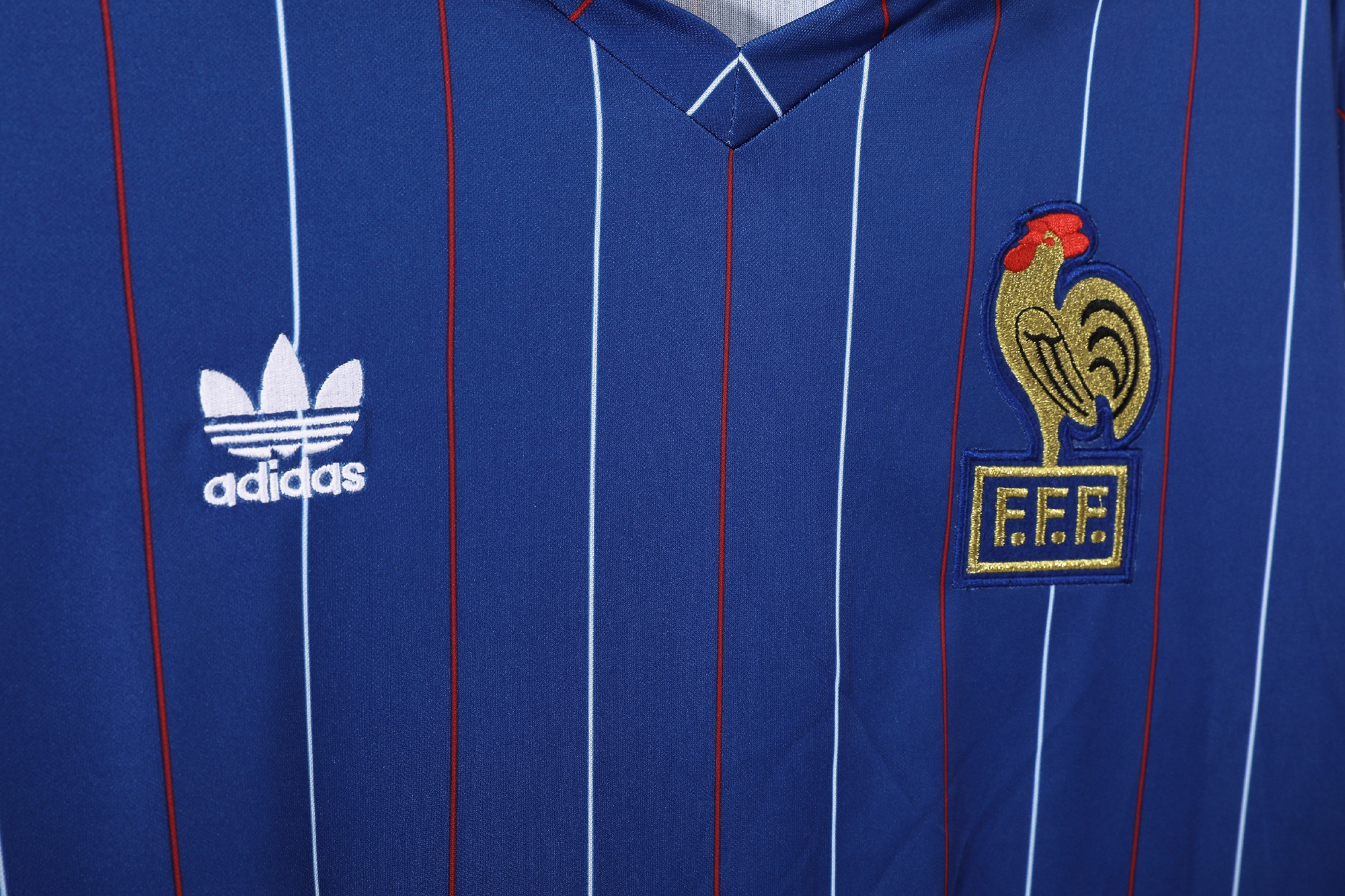 1982 France Home Retro Football Shirt