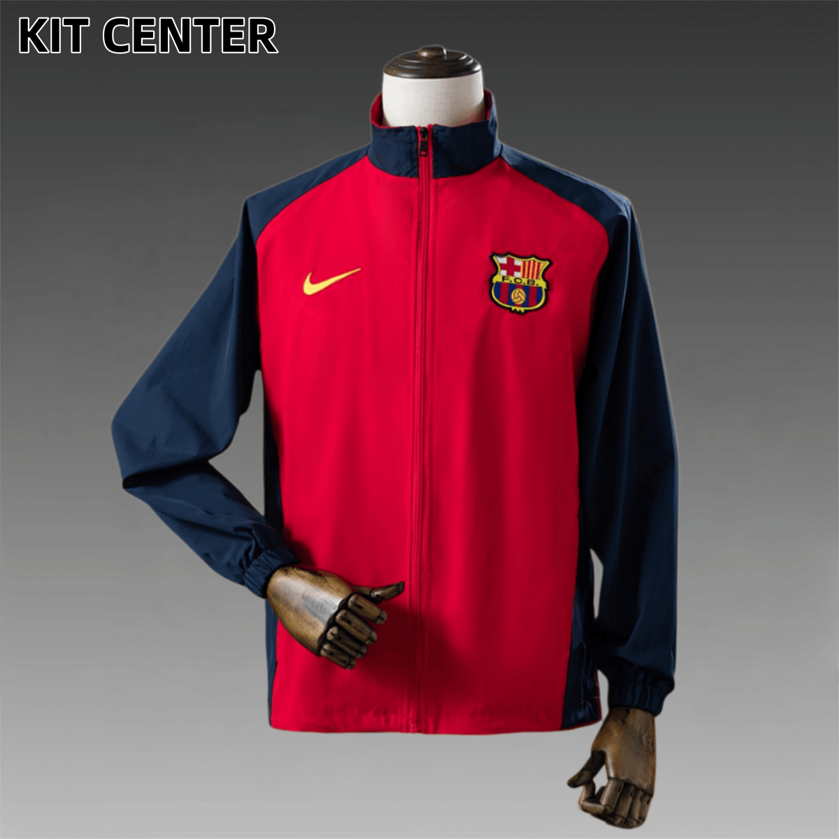 98/00 Barcelona Football Shirts windbreaker