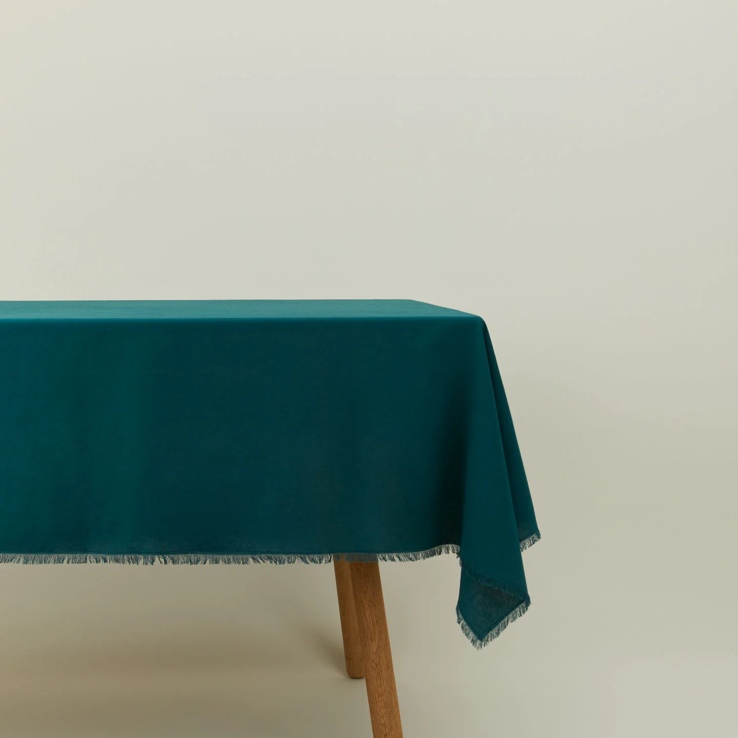 Essential Cotton Tablecloth - Peacock