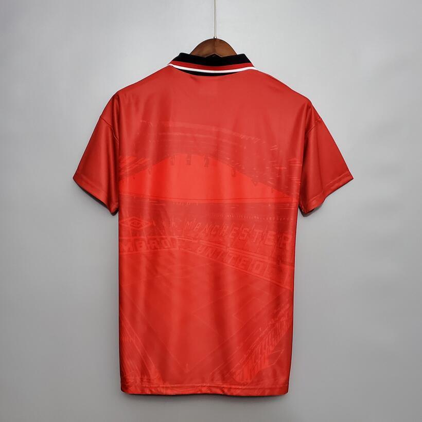 94/96 Manchester United home retro football jersey