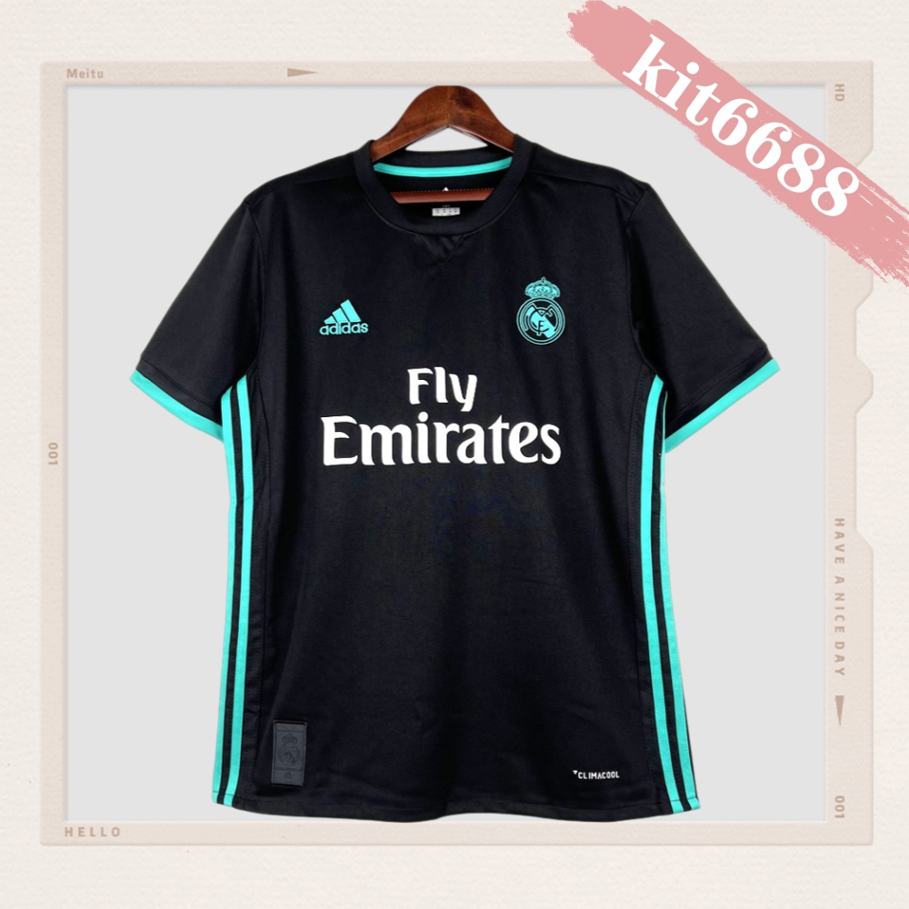 2017/2018 Real Madrid Away Retro Football Shirt
