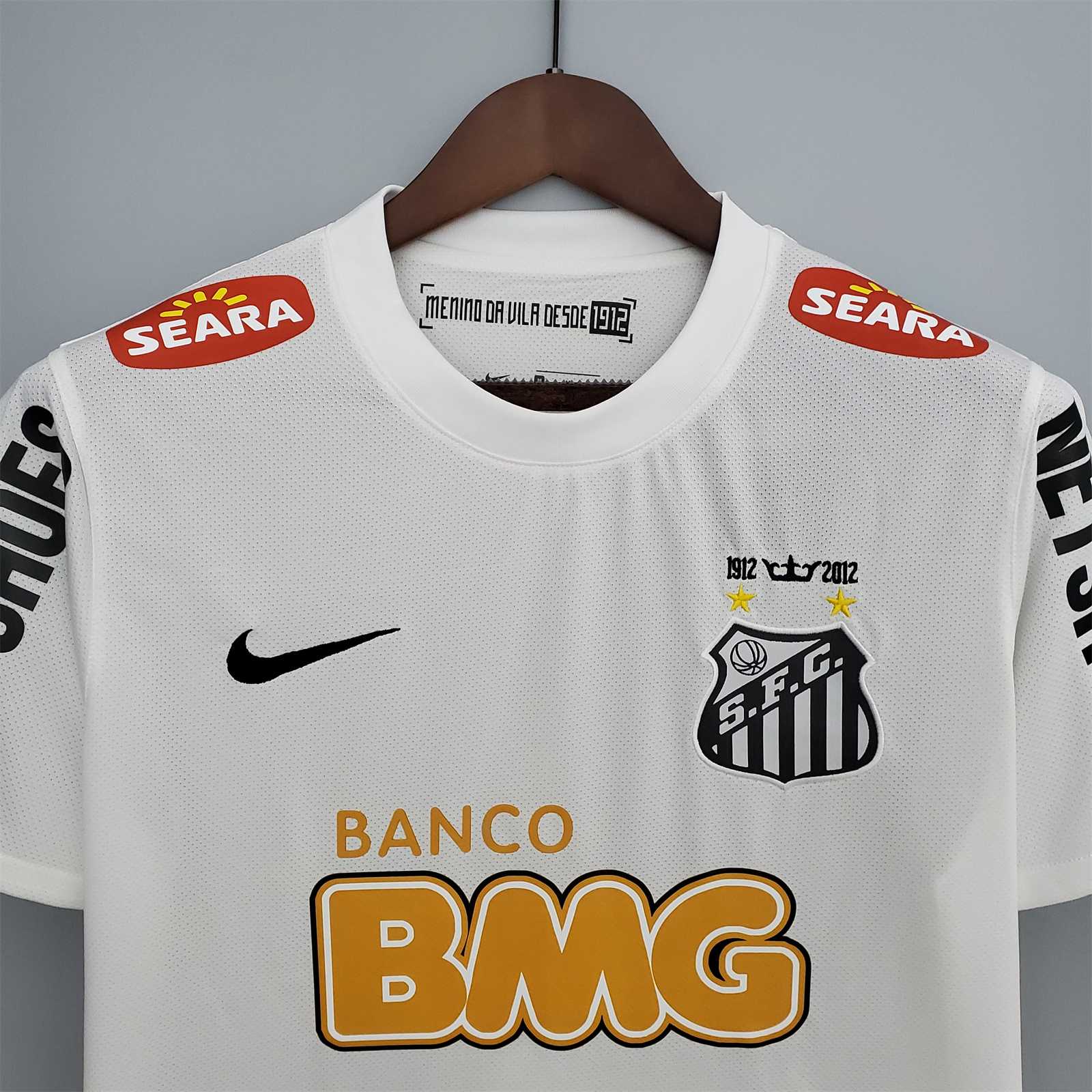 2011/2012 Santos Home Retro Football Shirt (Retro)