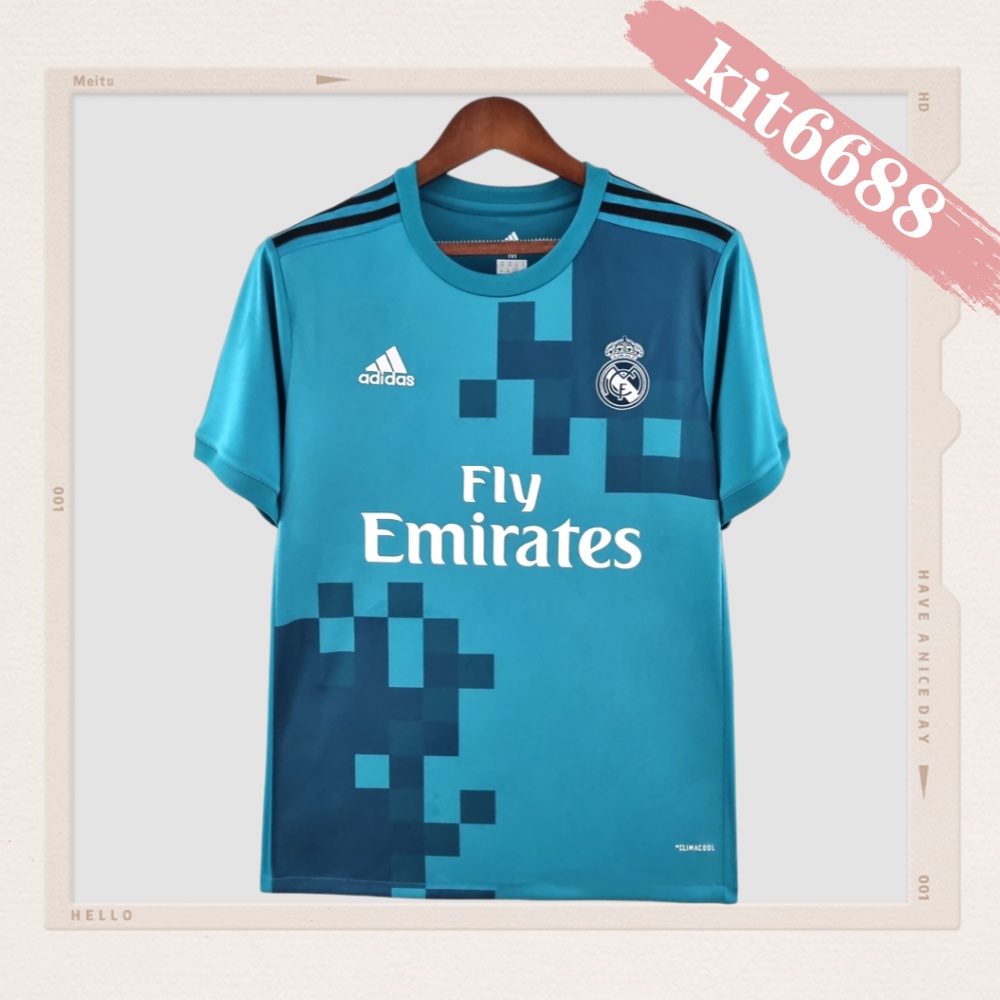 2017/2018 Real Madrid Second Away Retro Football Shirt