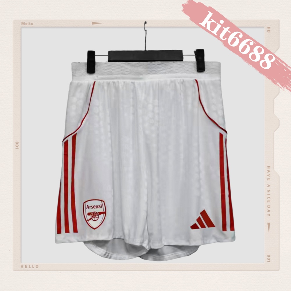 2025/2026 Arsenal Home Player Edition Football Shorts