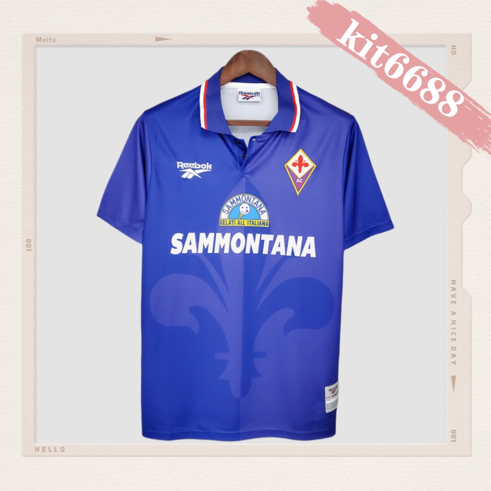 1995/1996 Florence Retro Home Football Shirt