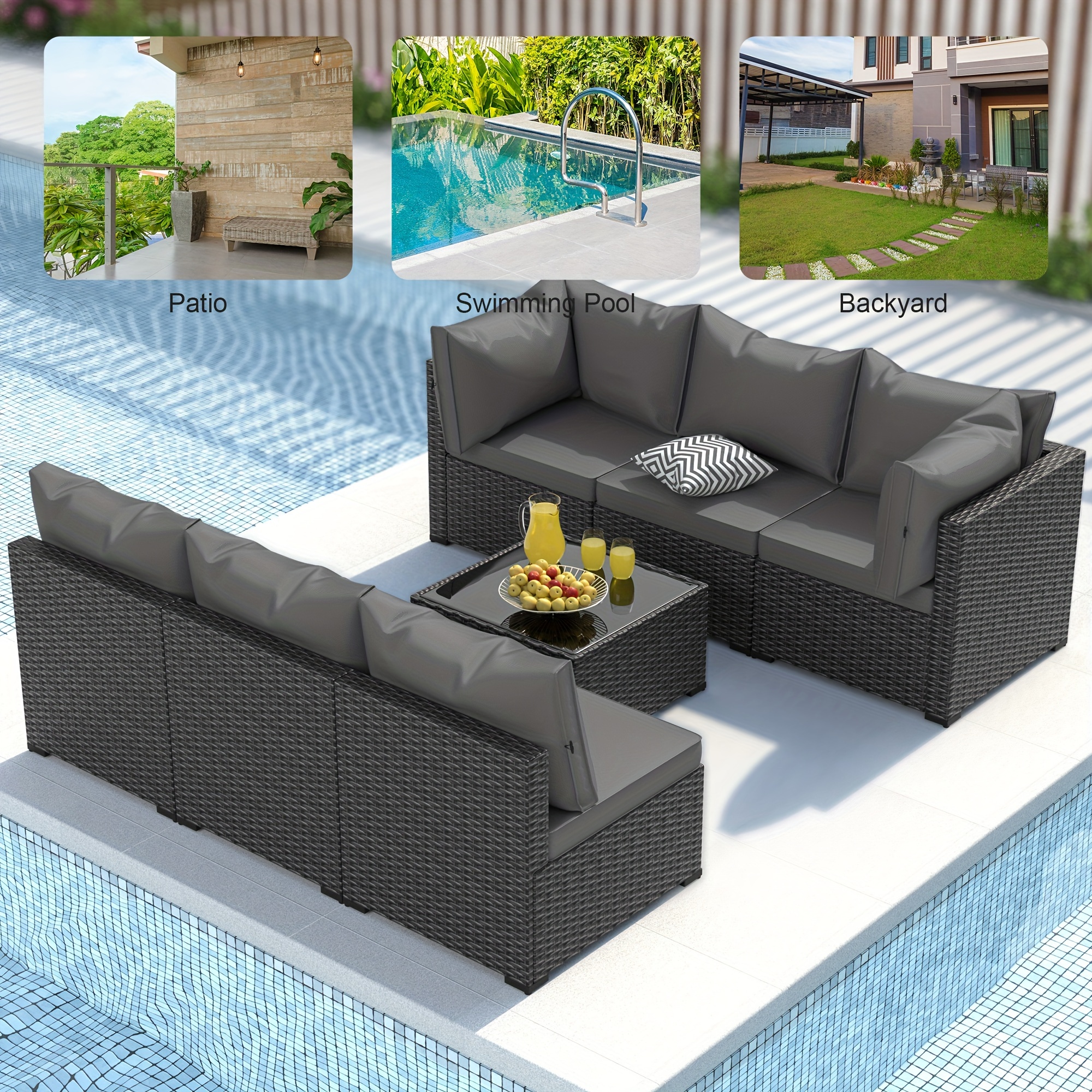 LZNB-GREY7 seven-piece set
