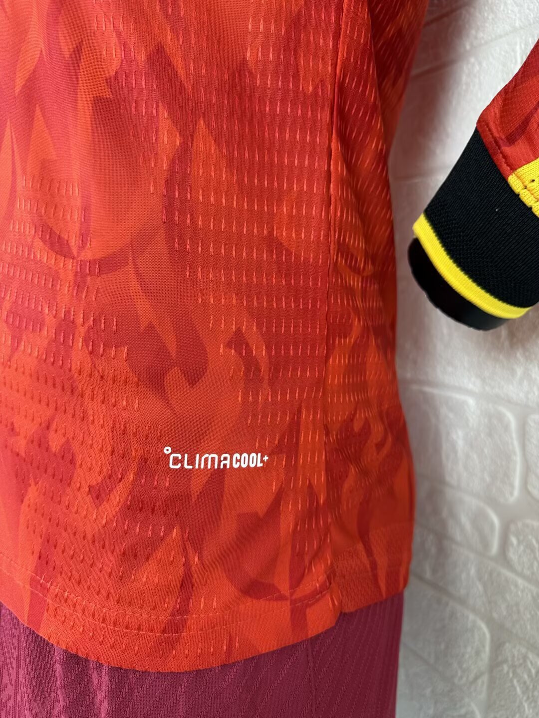 2026 Belgian Home Long Sleeve Football Shirt (Player Edition)