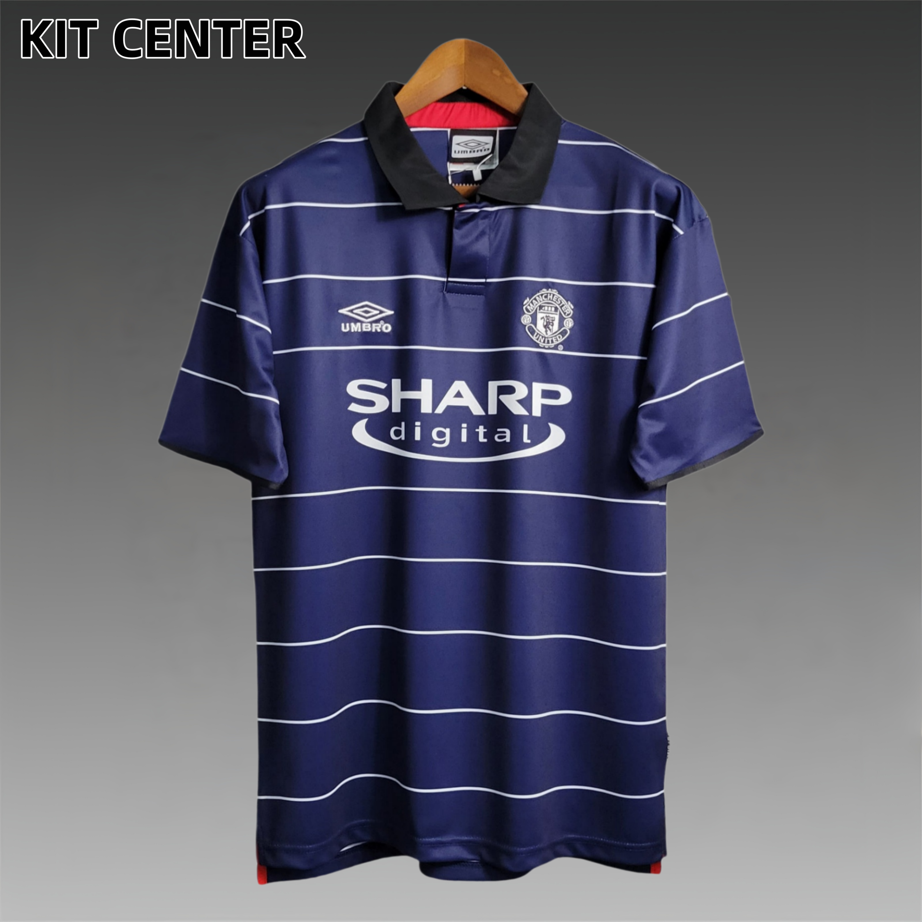 99/00 Manchester United Away  retro football shirt
