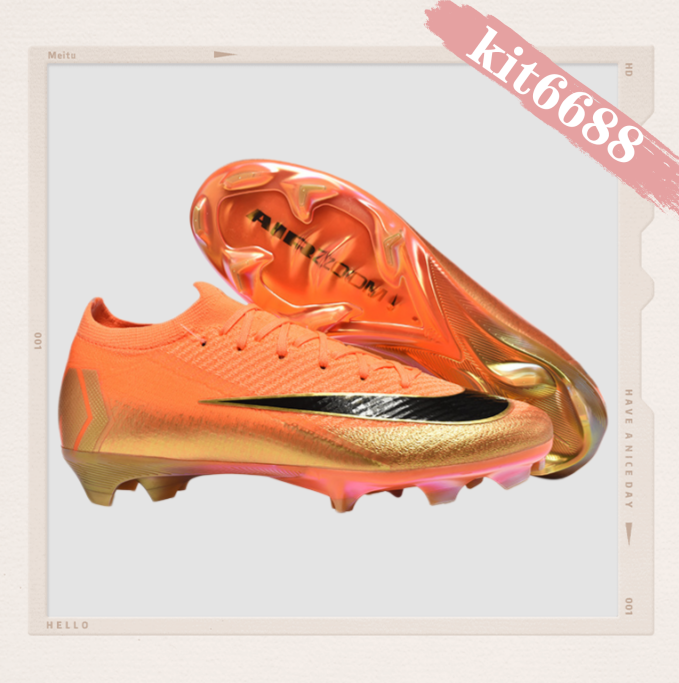 Nike Air Zoom Mercurial Vapor 16 Elite FG Déjà Vu - Total Orange/Metallic Vivid Gold LIMITED EDITION