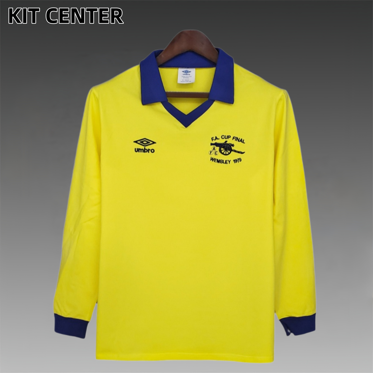 1971/1979 Retro long sleeve Arsenal away yellow