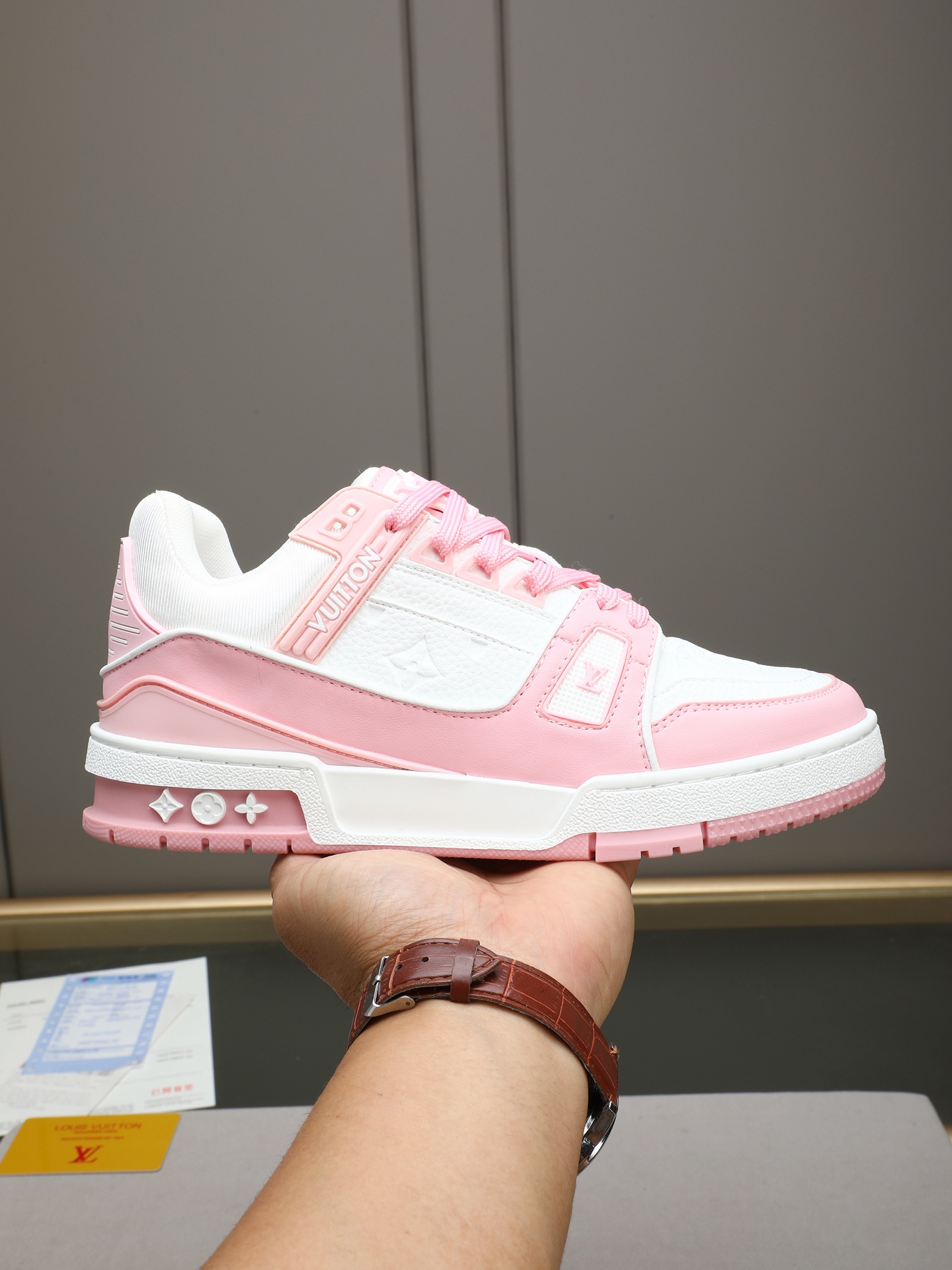 LV Louis vuitton Trainer Sneaker Low Virgil Abloh Monogram