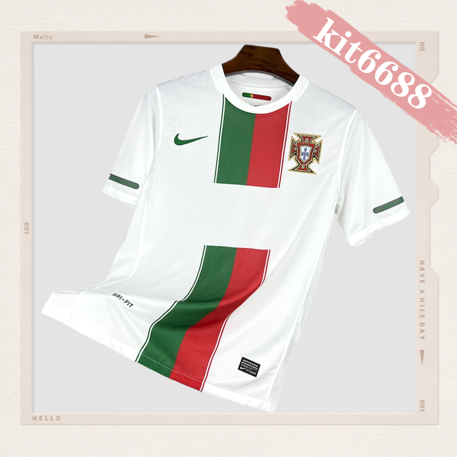 2006 Portugal Away Retro Football Shirt