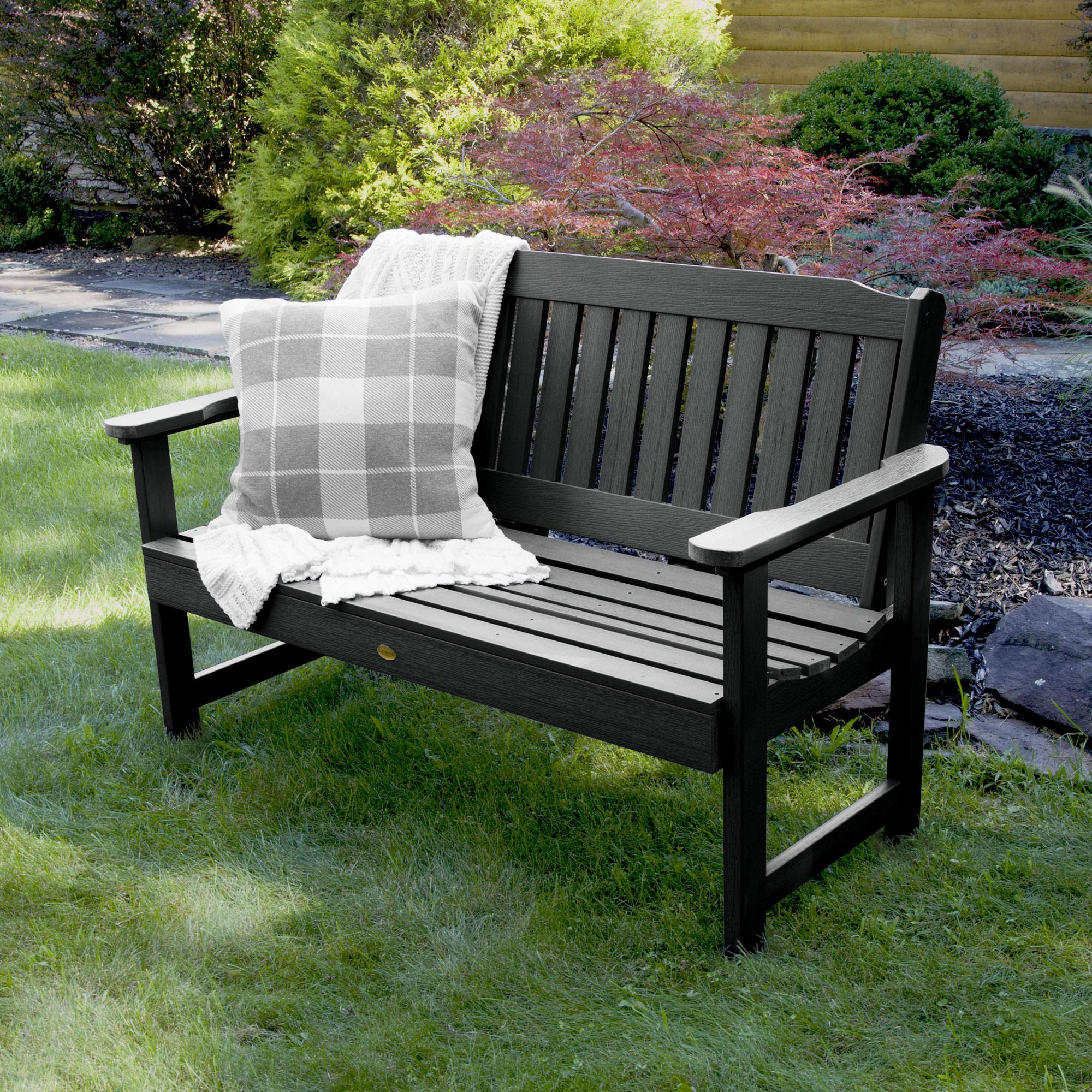 Lehigh Garden Bench, 4 Feet, Multi-Colour