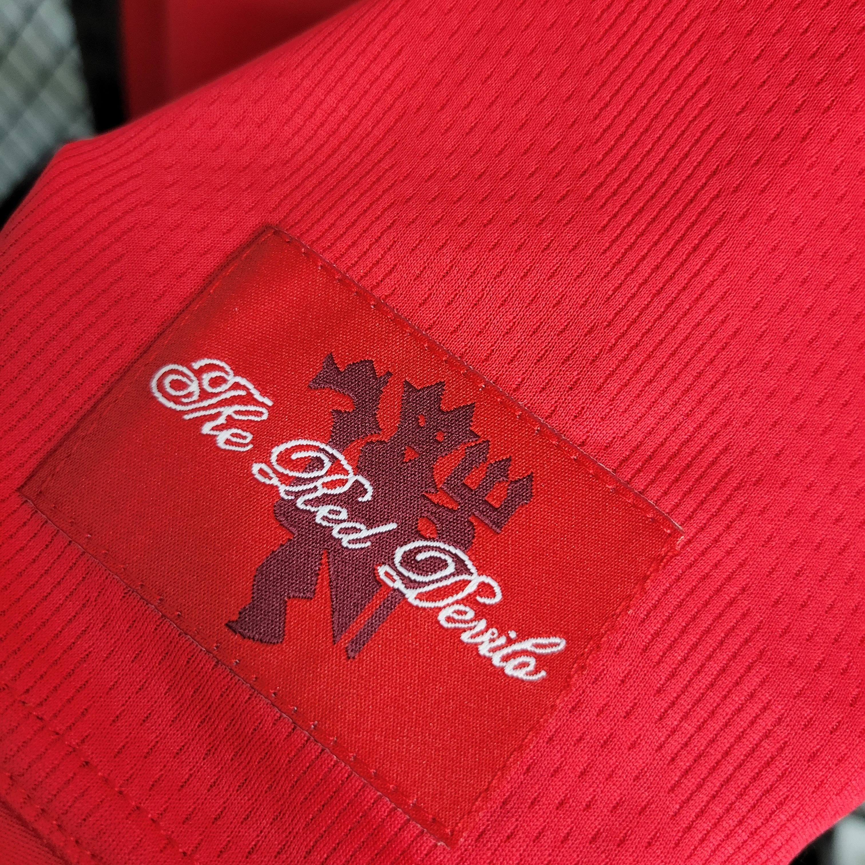 07/08 Manchester United home long sleeved retro football jersey