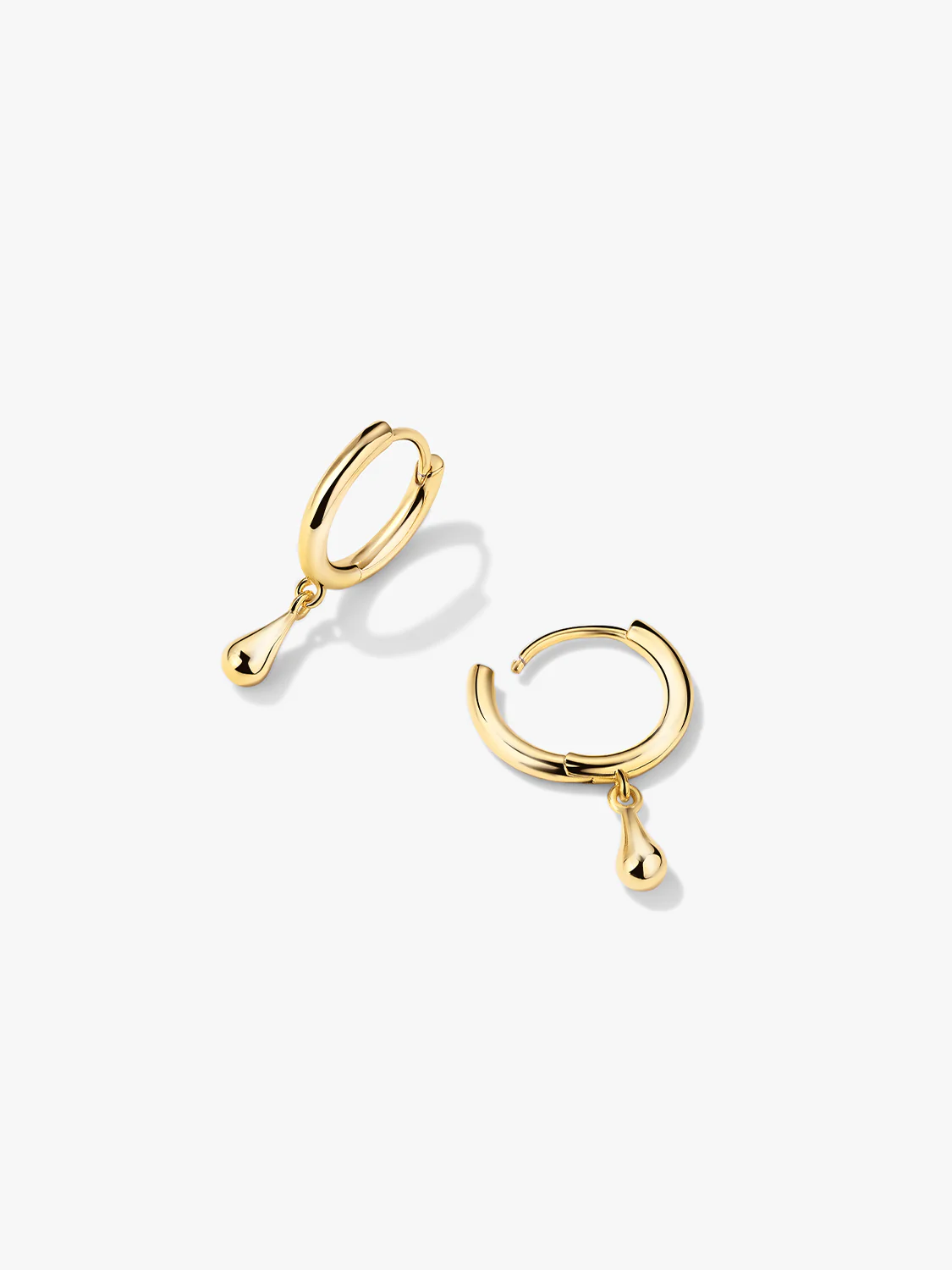 Gold Teardrop Drops