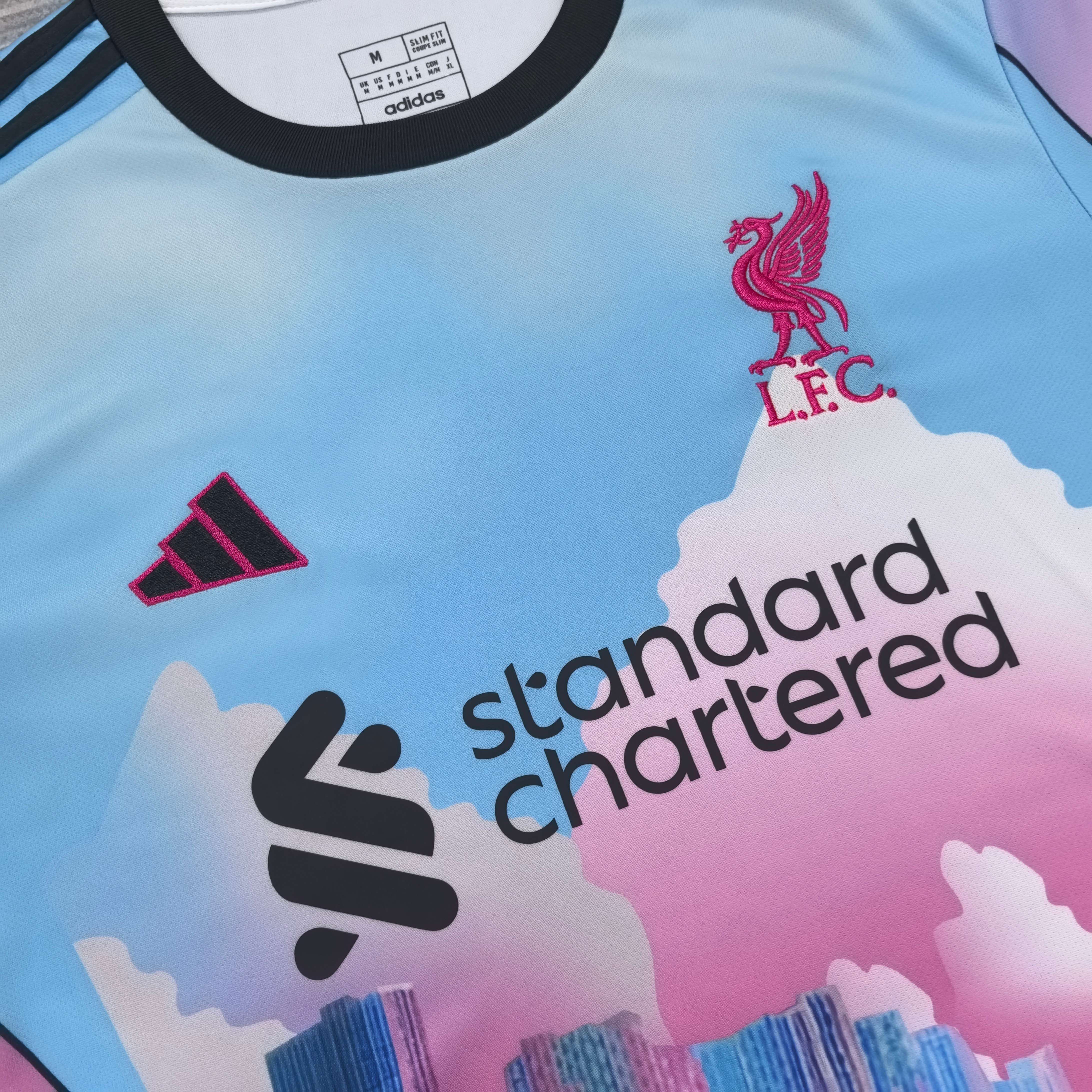 2025/2026 Liverpool Building Pink Special Edition Football Shirt (Fans)