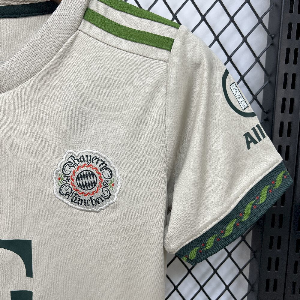 2025/2026 Bayern Munich Oktoberfest Special Edition Football Jersey (Kids Kit socks )