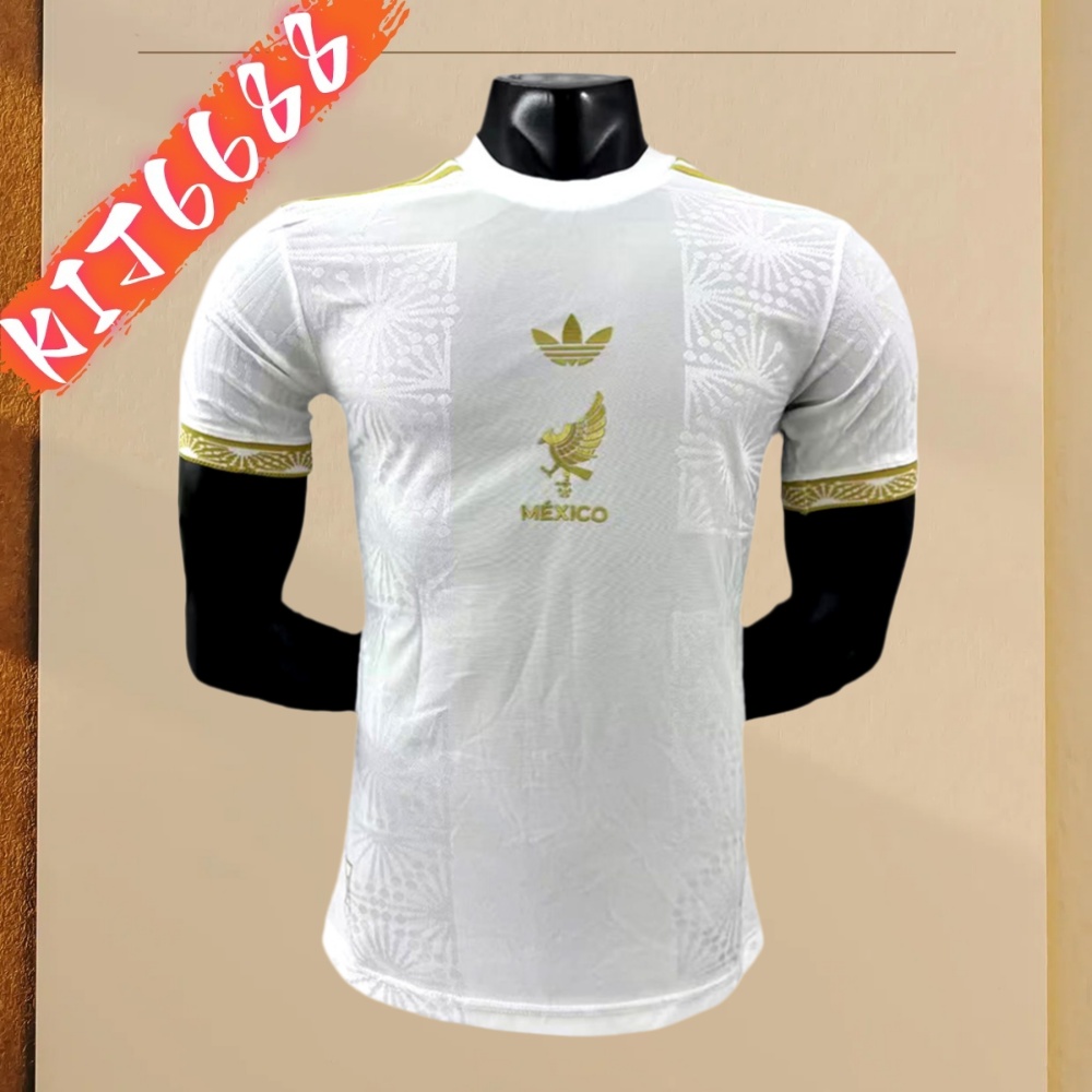 2025/2026 Mexico Golden Cup White Special Edition Football Shirt （Player Edition）