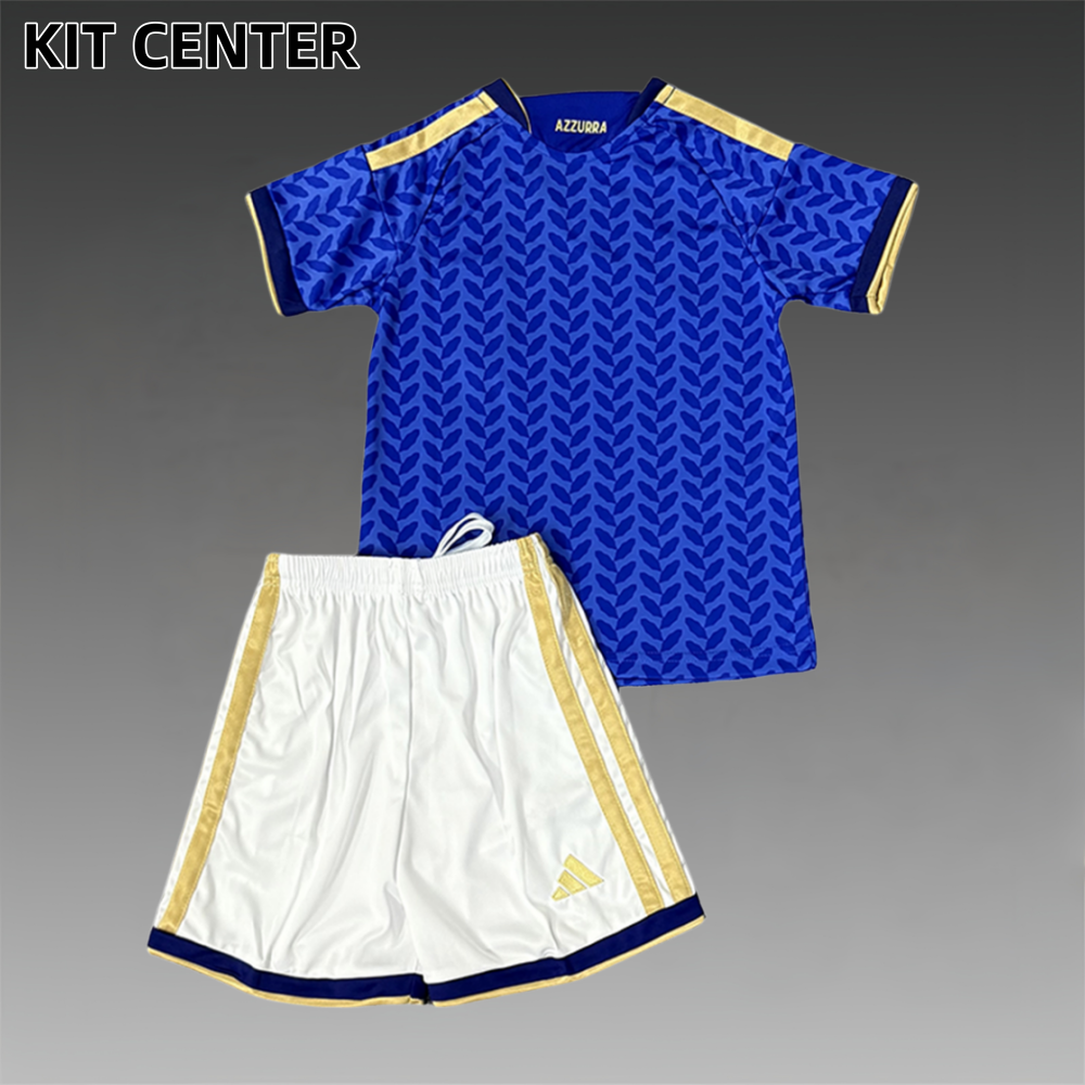 2026 Italy Home Football Shirt (Kids Kit socks)