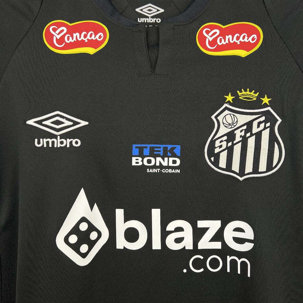 2025/2026 Santos Black Special Edition Football Shirt (Fan Edition)