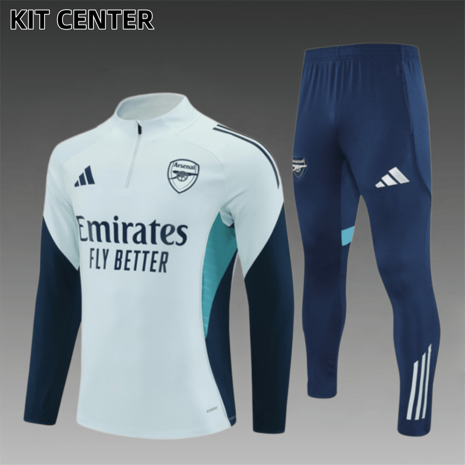 25/26 Arsenal Half Pull Training Uniform (adult Kids Kit)