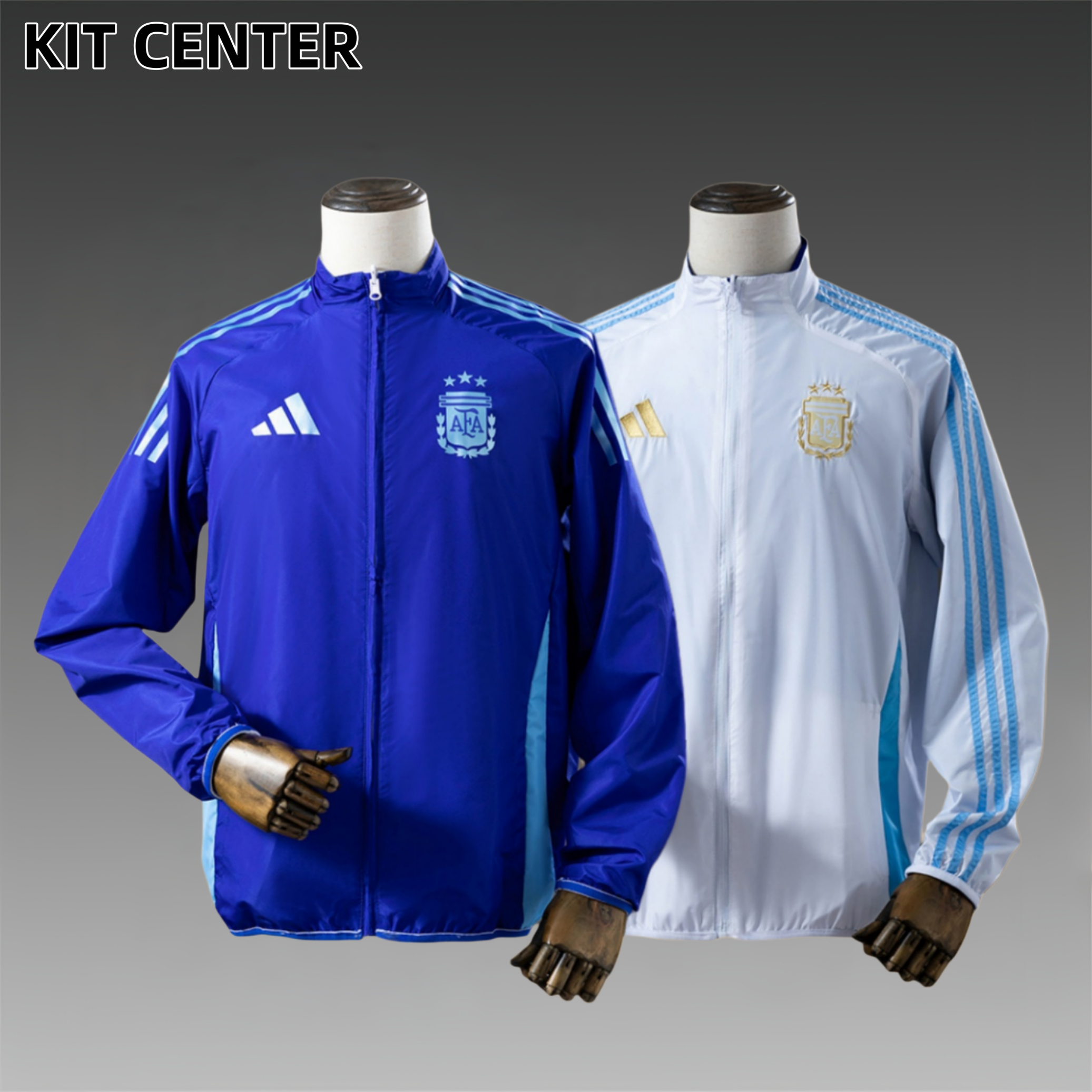 2025 Argentina  double-sided Football Casual Windbreaker
