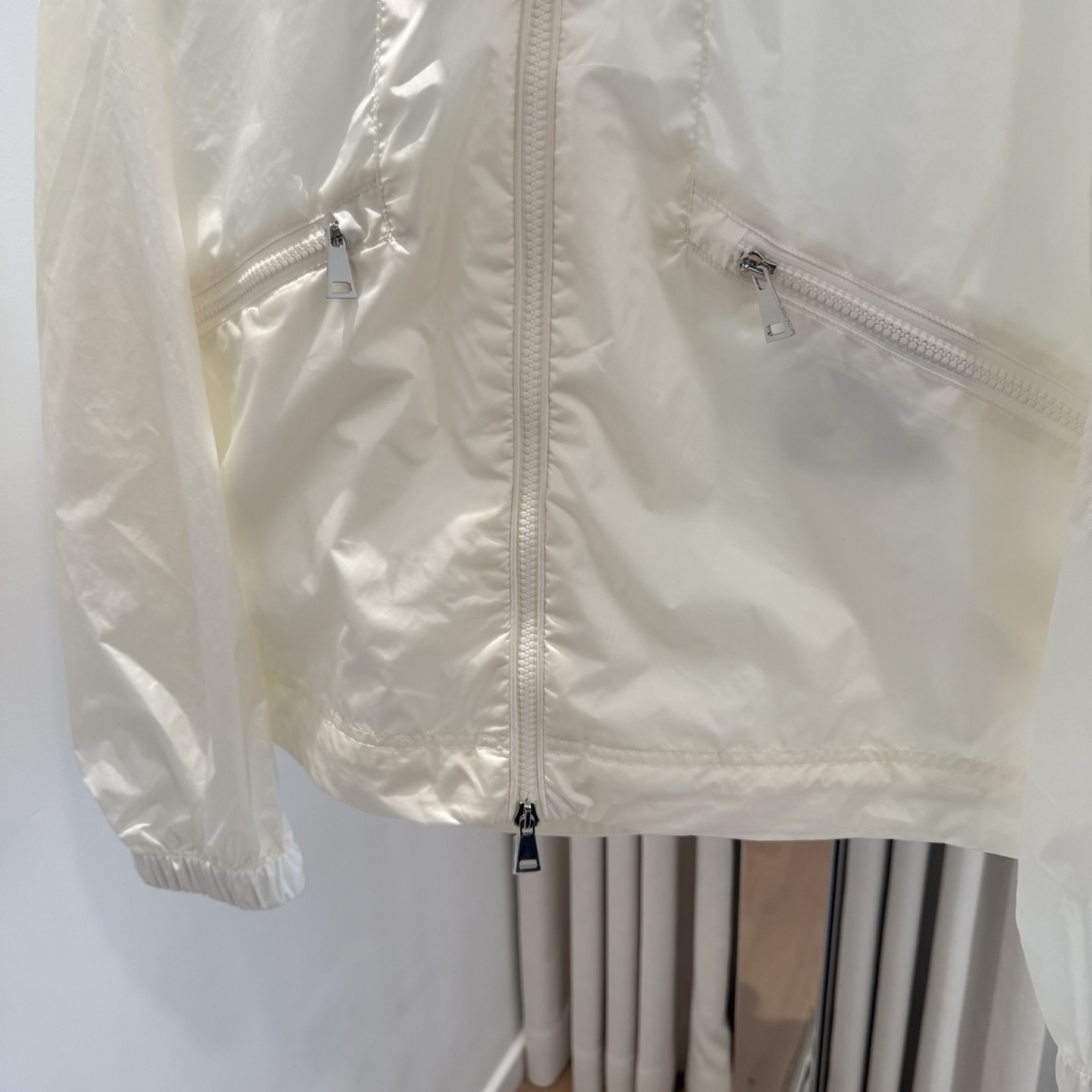 Moncler 2026 Autumn Winter Women's Jackets Polyester Stand Collar Tassel Zipper Casual Slim Woman's Coats MKDFWJ26005