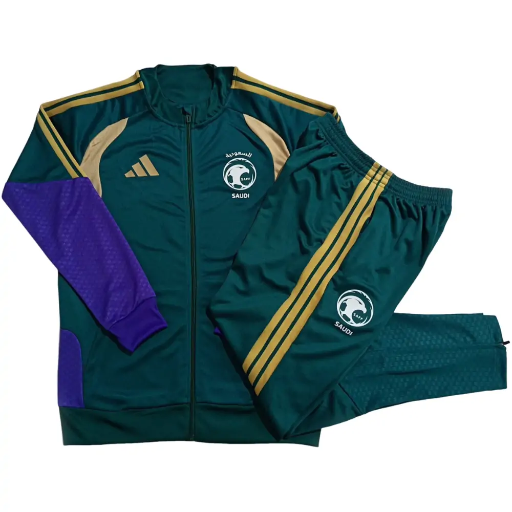 2026-27 Saudi Arabia Full Zipper Training Jersey - Adult Set