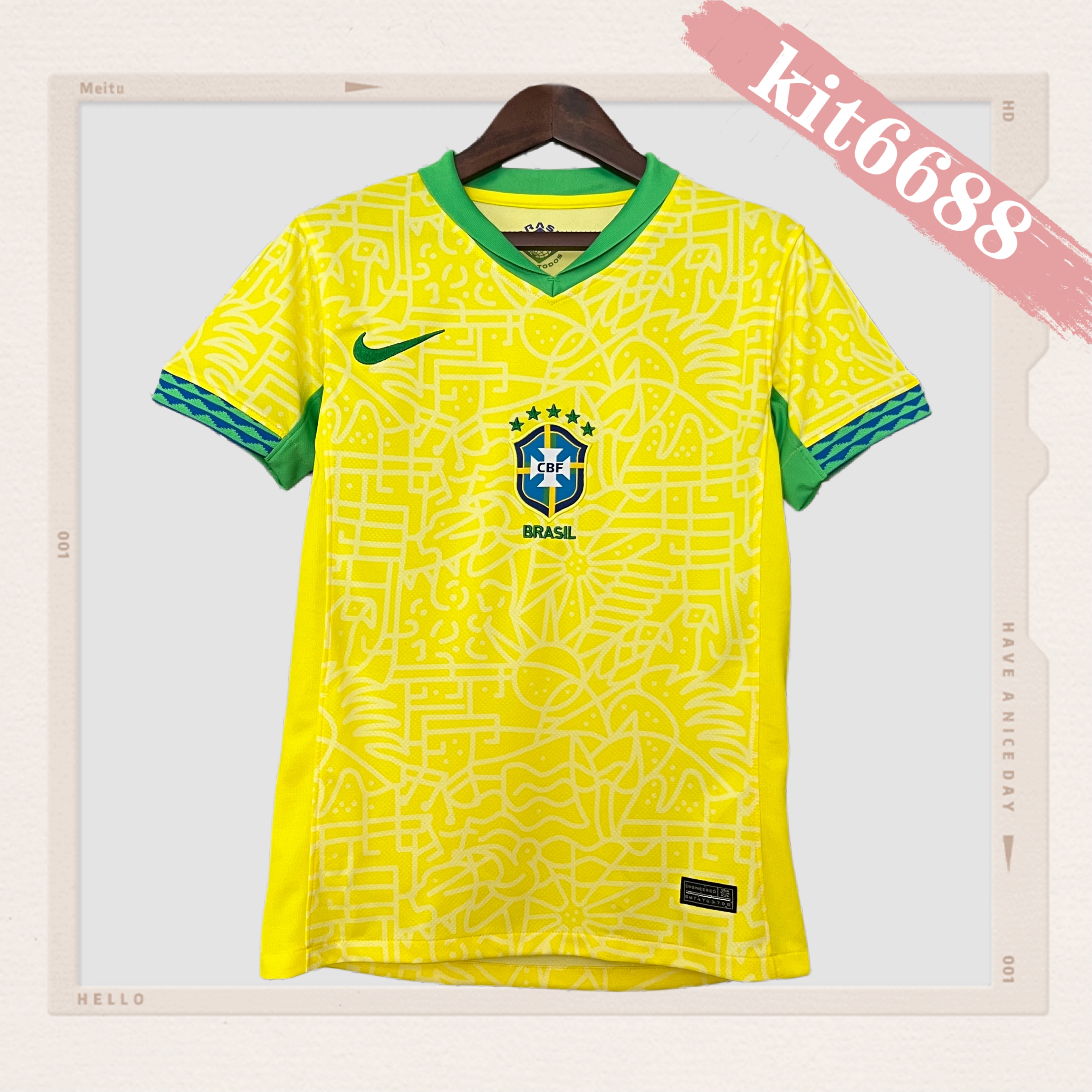 2024 Brazil home Football Shirt (Fan Edition)