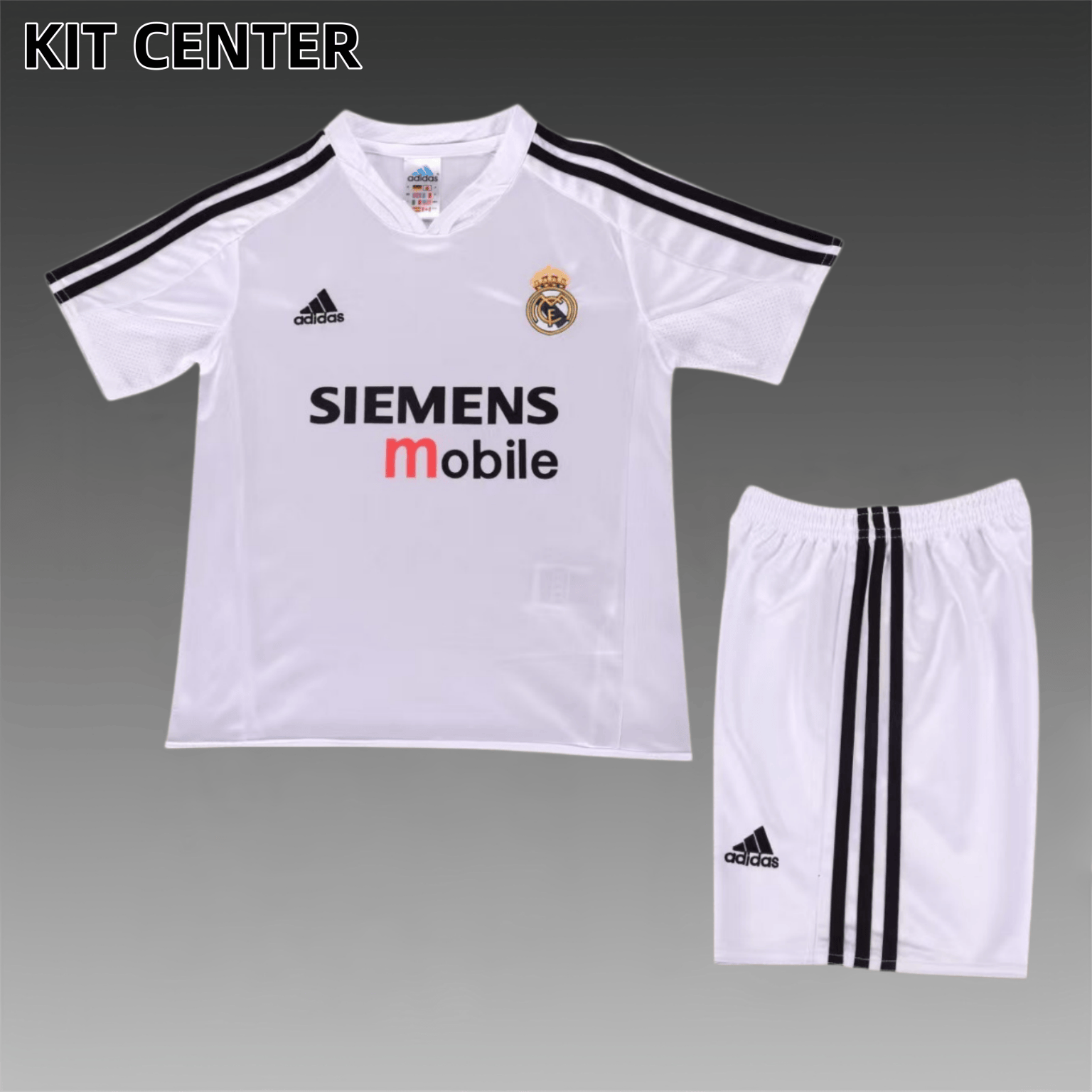 2004/2005 Real Madrid home  Retro Kids Set