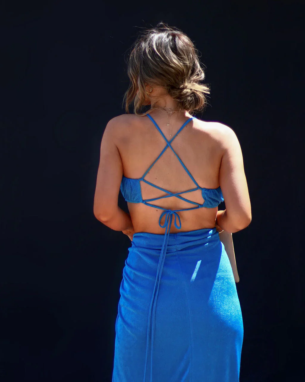 Maribelle Back Tie Crop Top