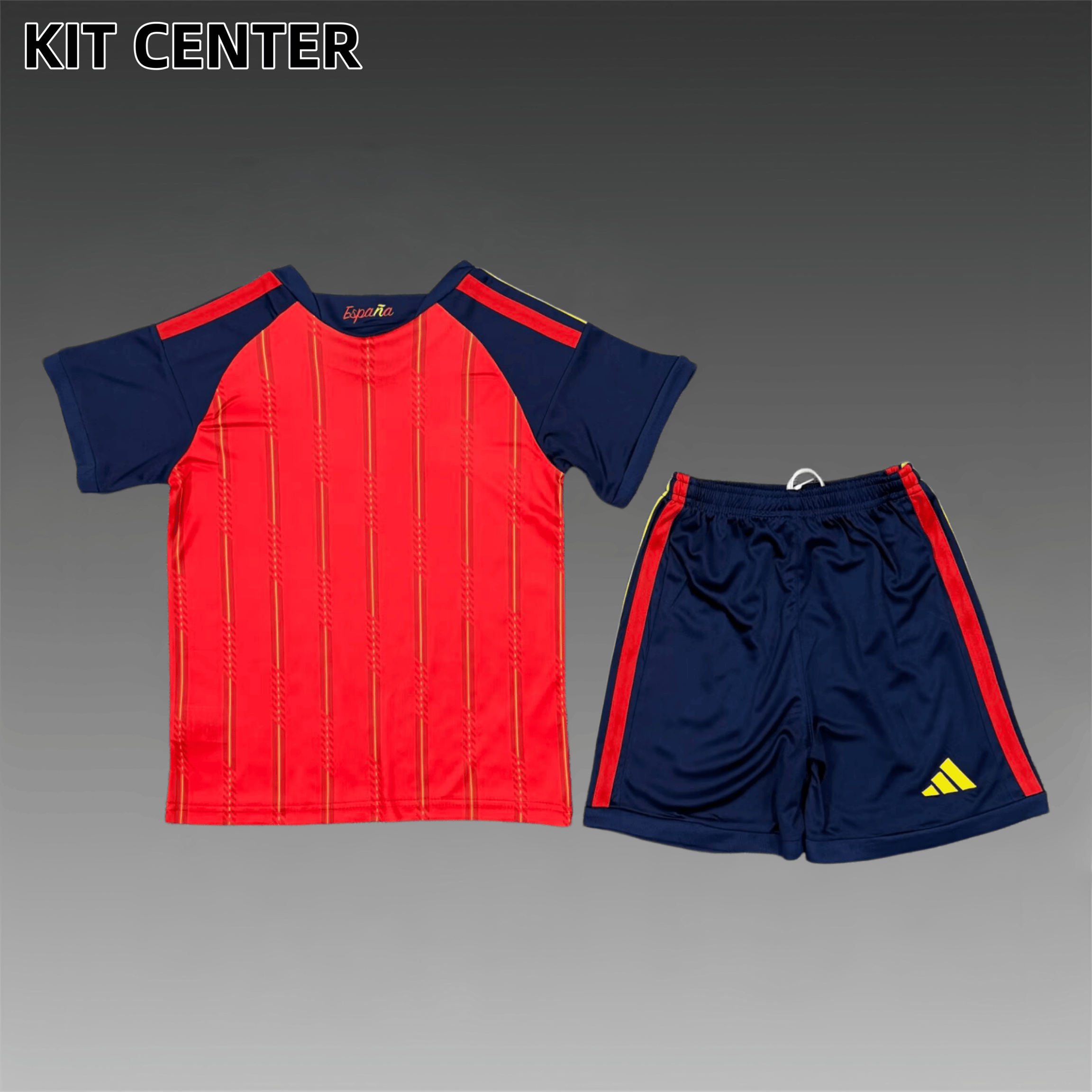2026 Spain Home Football Shirt (Adult Kids Kit socks)