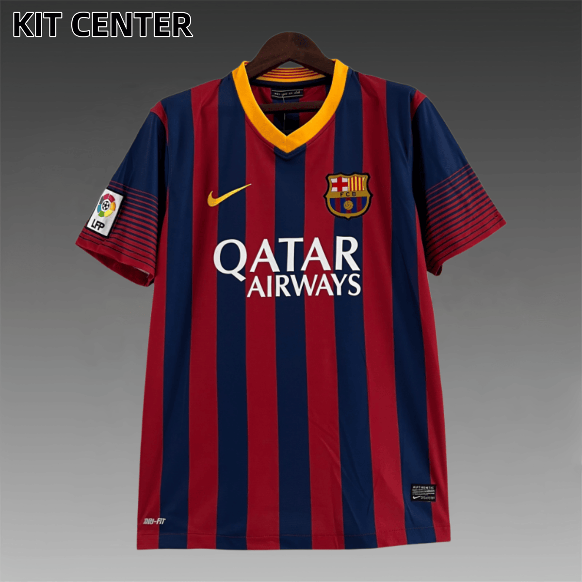 2013/2014 Barcelona home Retro Football Shirt