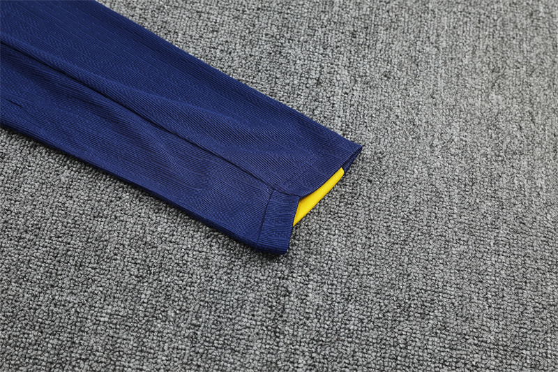 2025/2026Atletico Madrid Dark Blue Adult Half Zip Training Suit (Adult Kit)