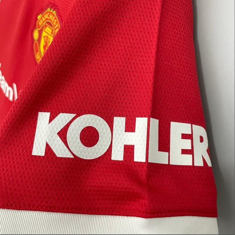 21/22Manchester United home  retro football jersey