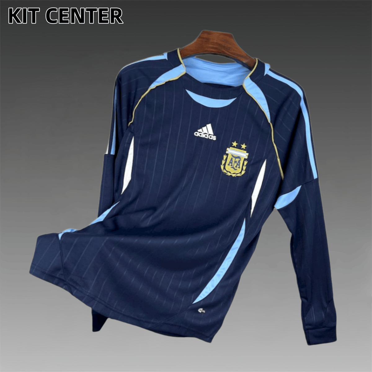 2006/2007 Argentina World Cup Away Long Sleeve Retro Jersey