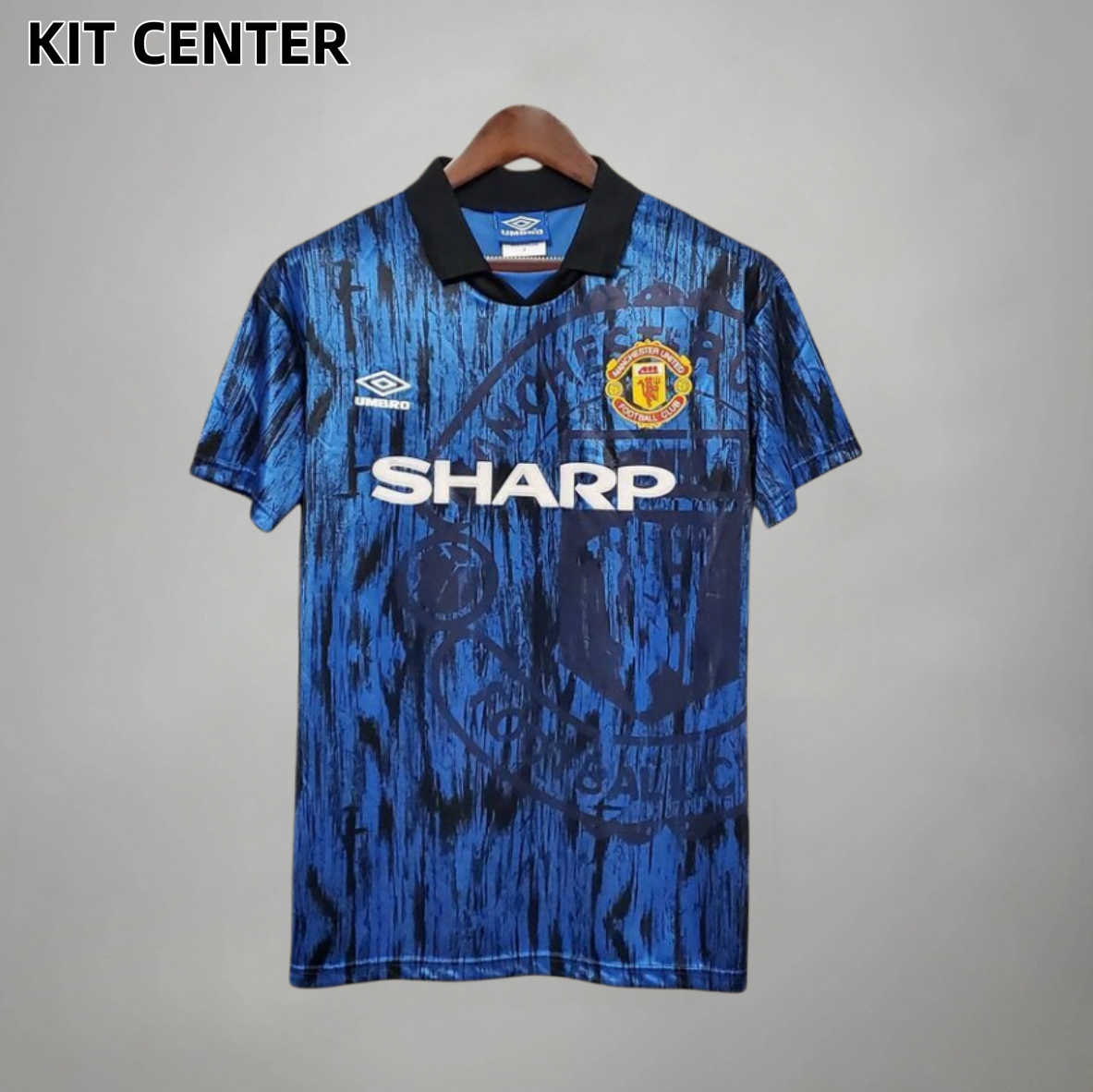 92/93 Manchester United Away  retro football jersey