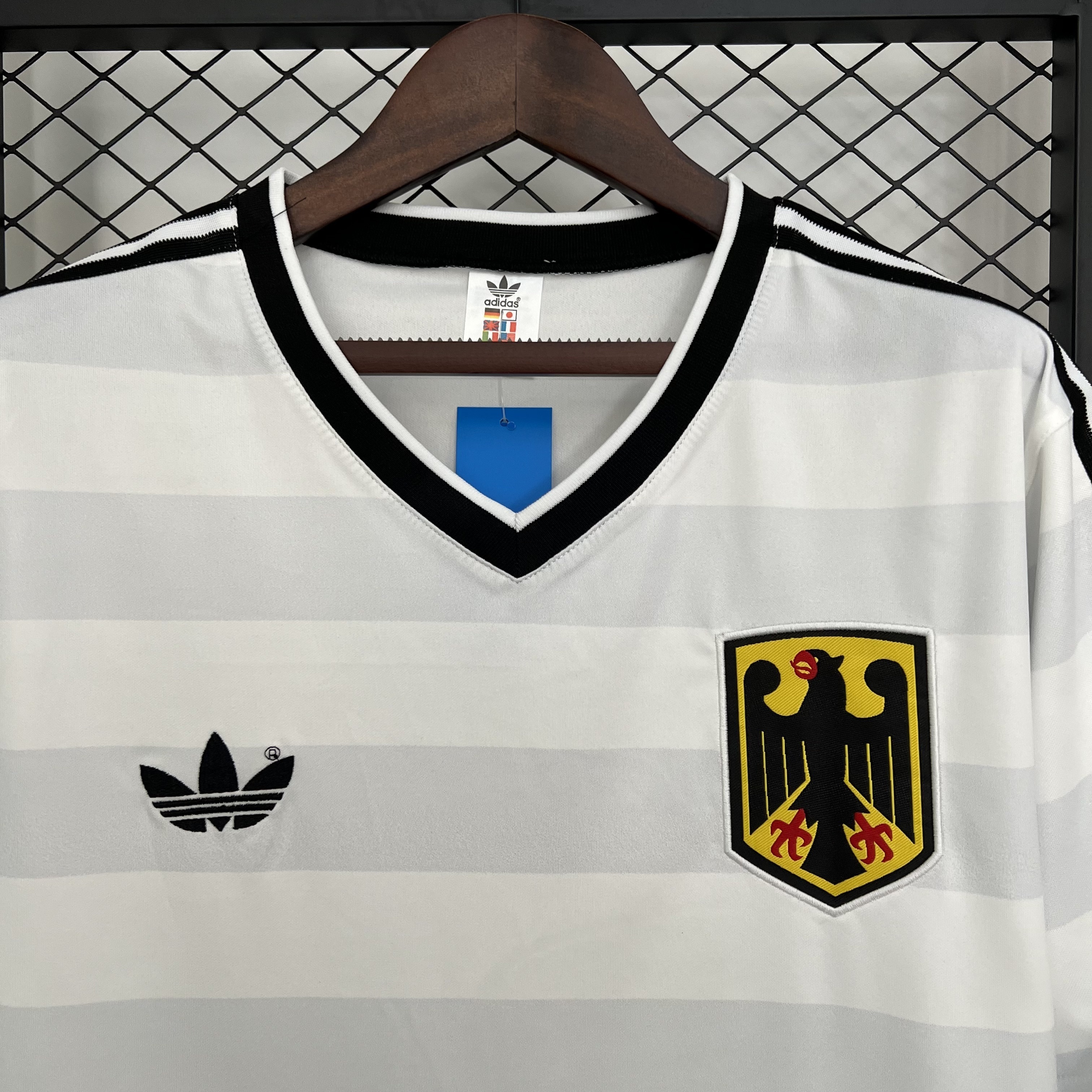 1984 Germany home Retro Football Shirt