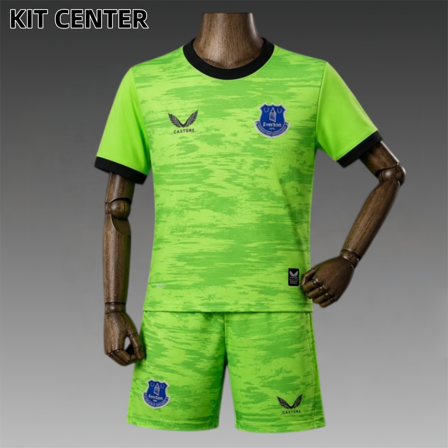 2026/2027 Everton Goalkeeper Football Shirt (Kids Kit socks)