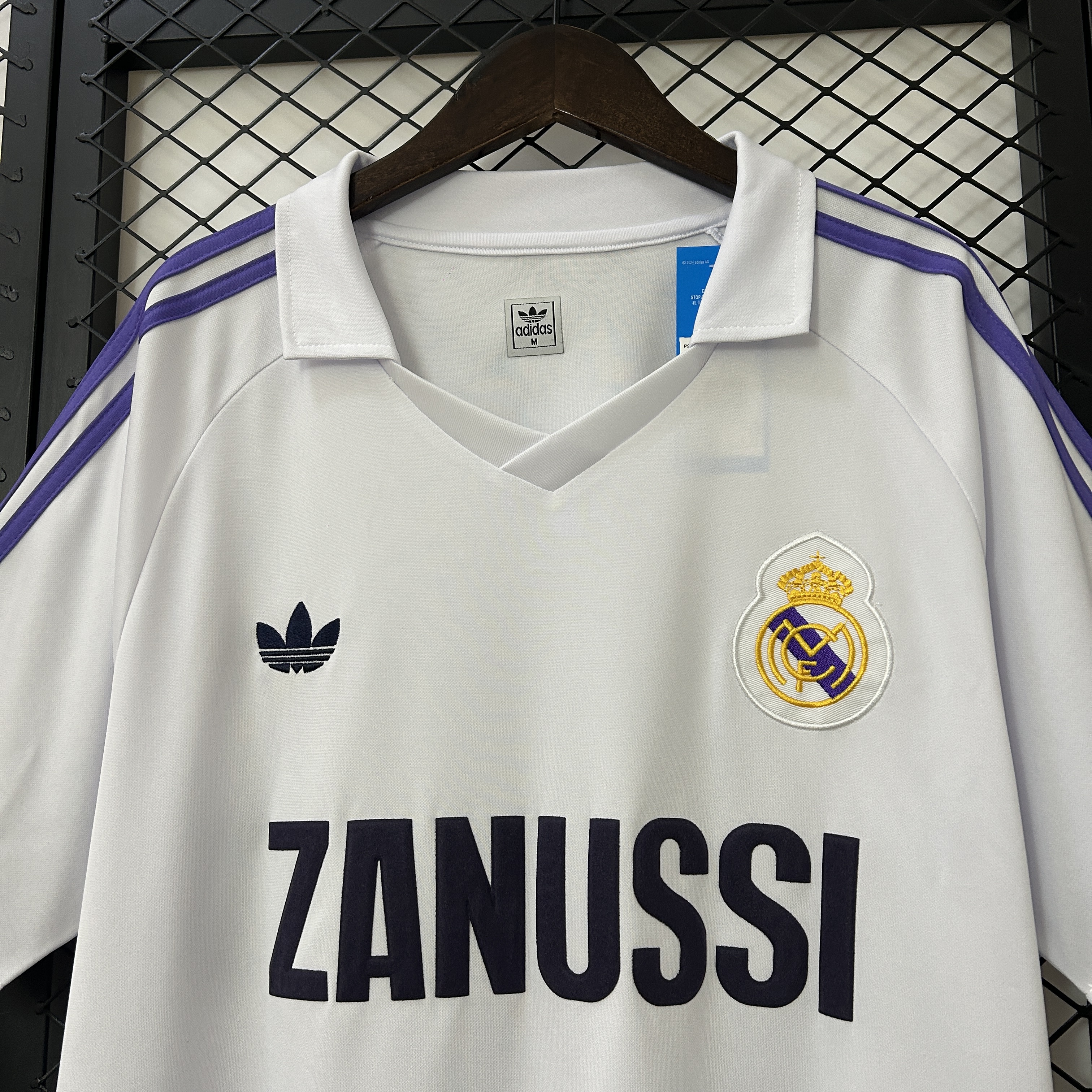1984/1985 Real Madrid Home Retro Football Shirt