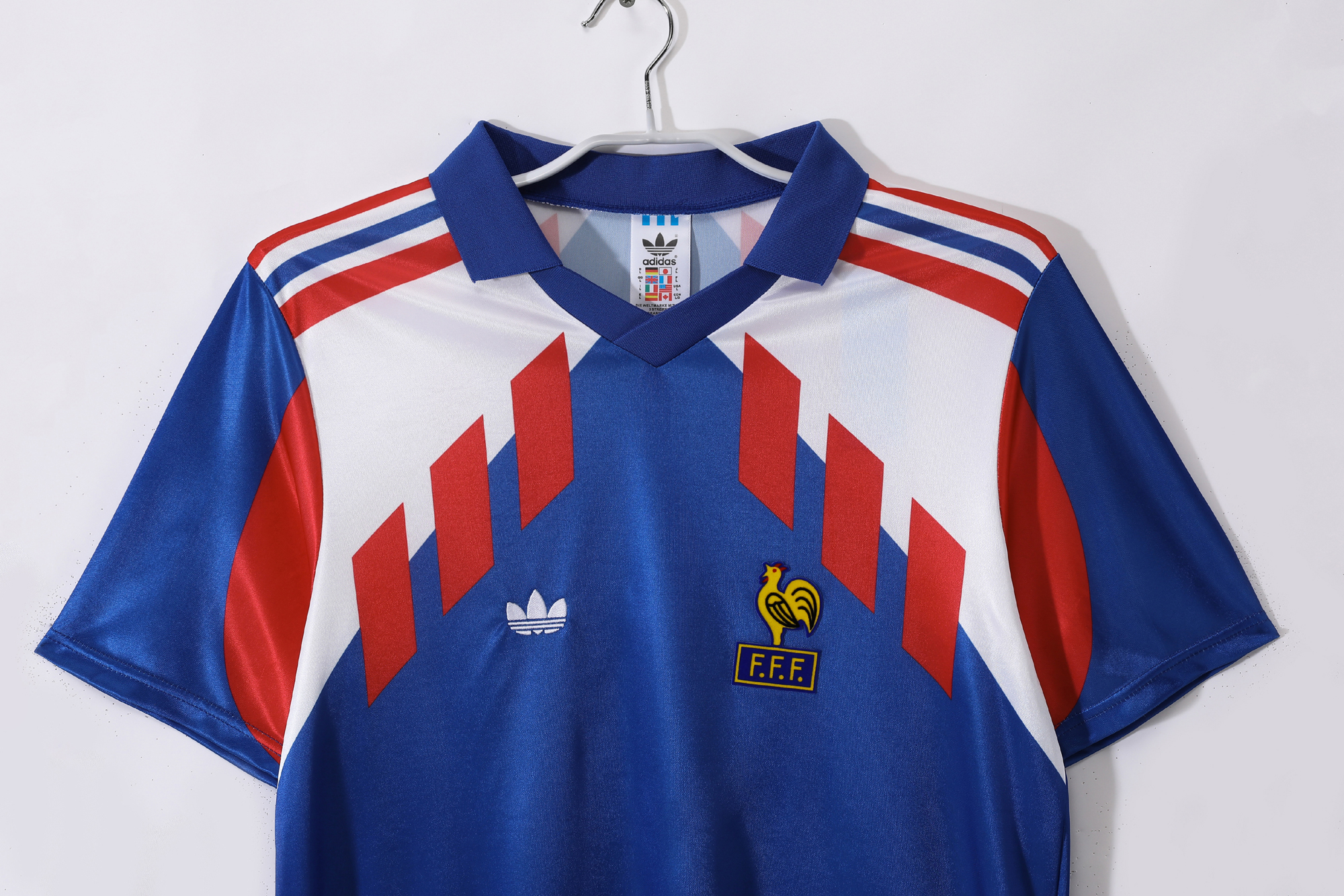 1990 France Home Retro Football Shirt