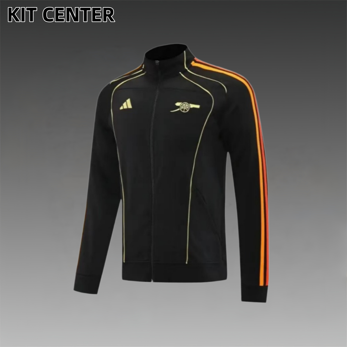 2025/2026 Arsenal Black Windproof Jacket