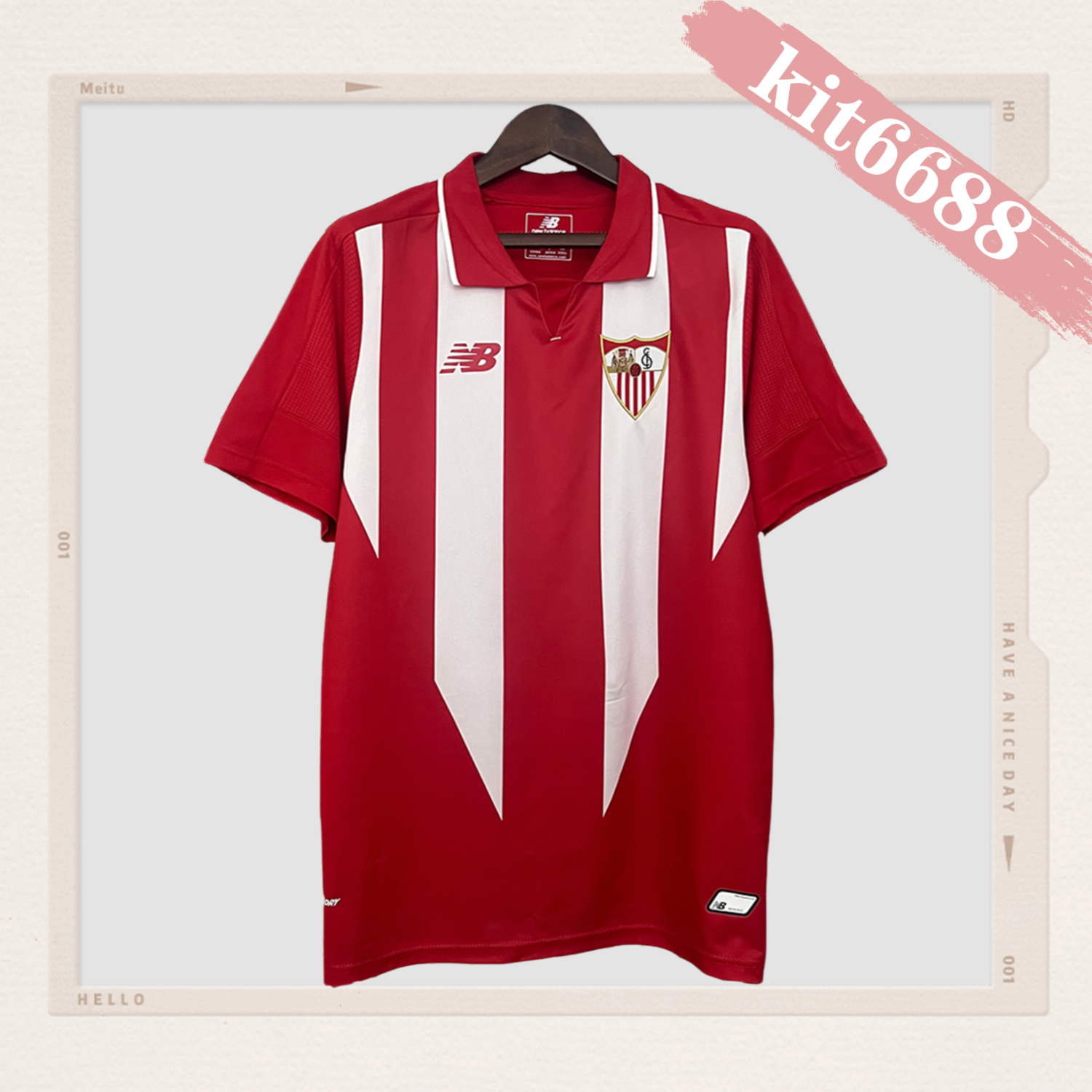 2015/2016 Sevilla Home Retro Football Jersey