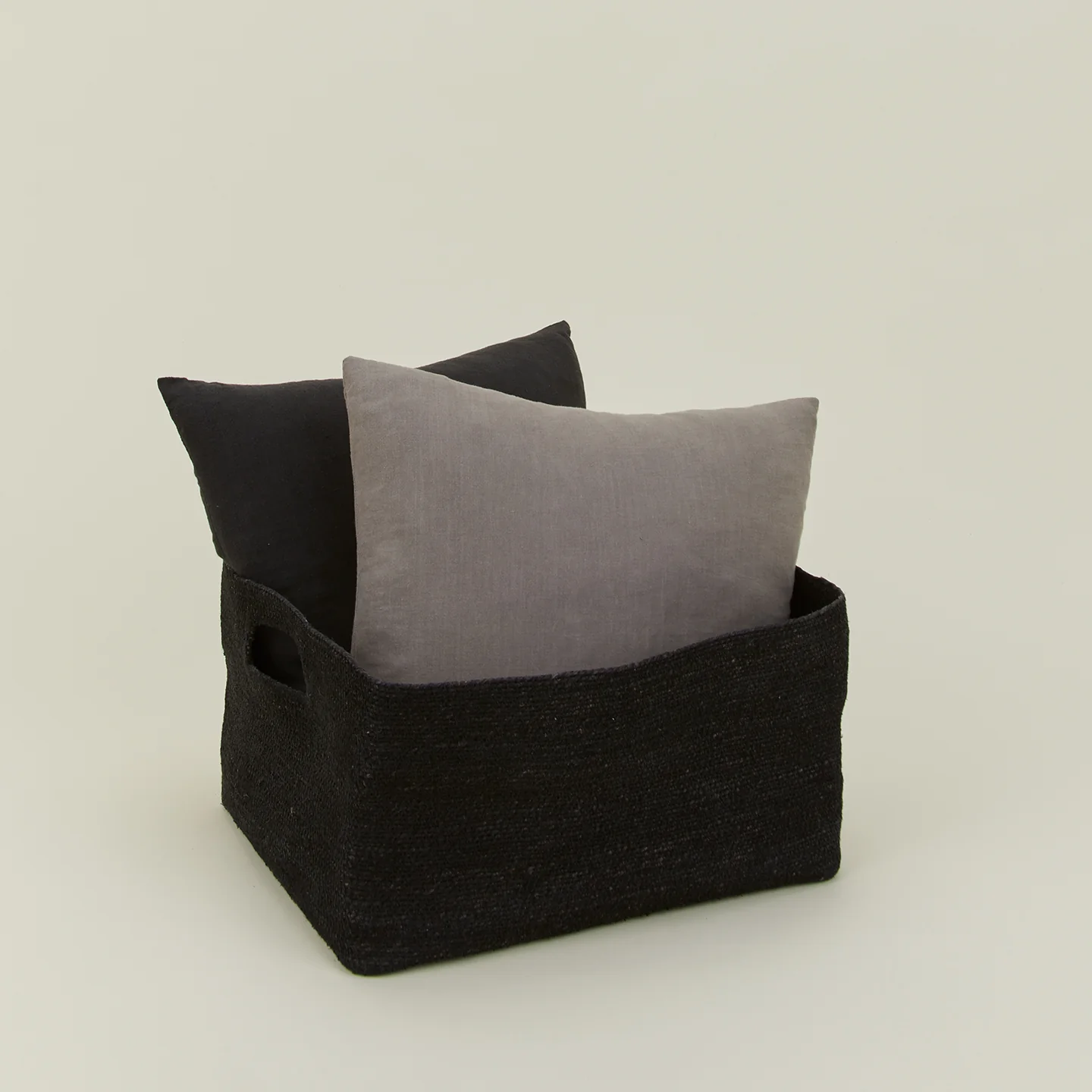 Essential Low Basket - Black