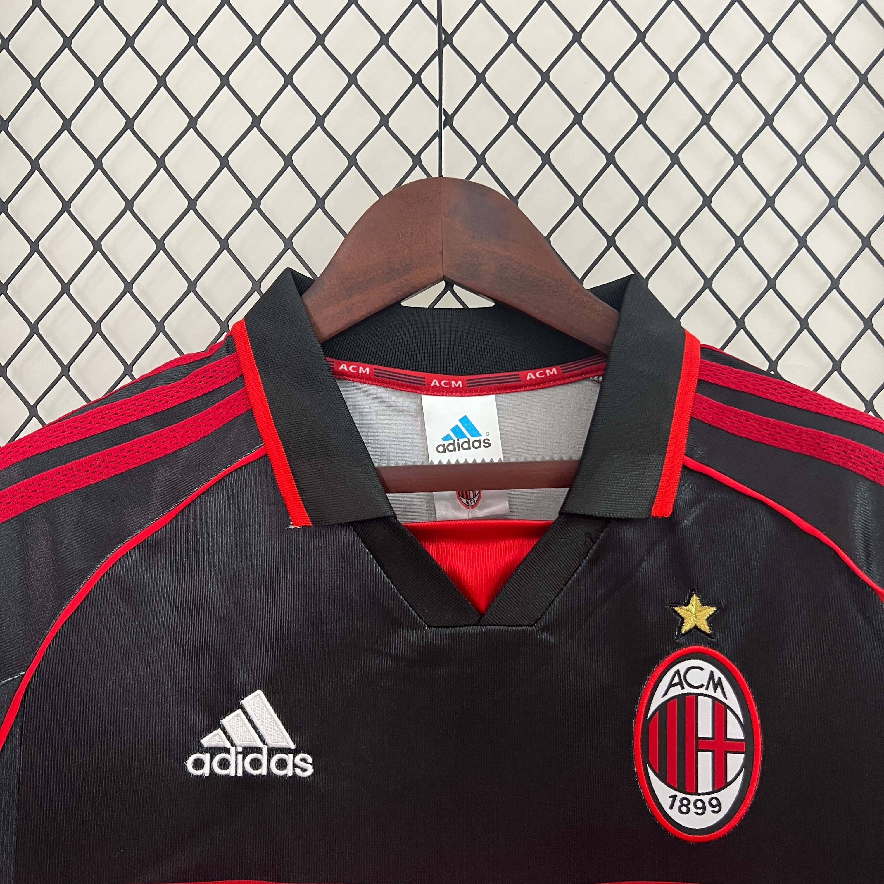 2006/2007 AC Milan Away Retro Football Shirt