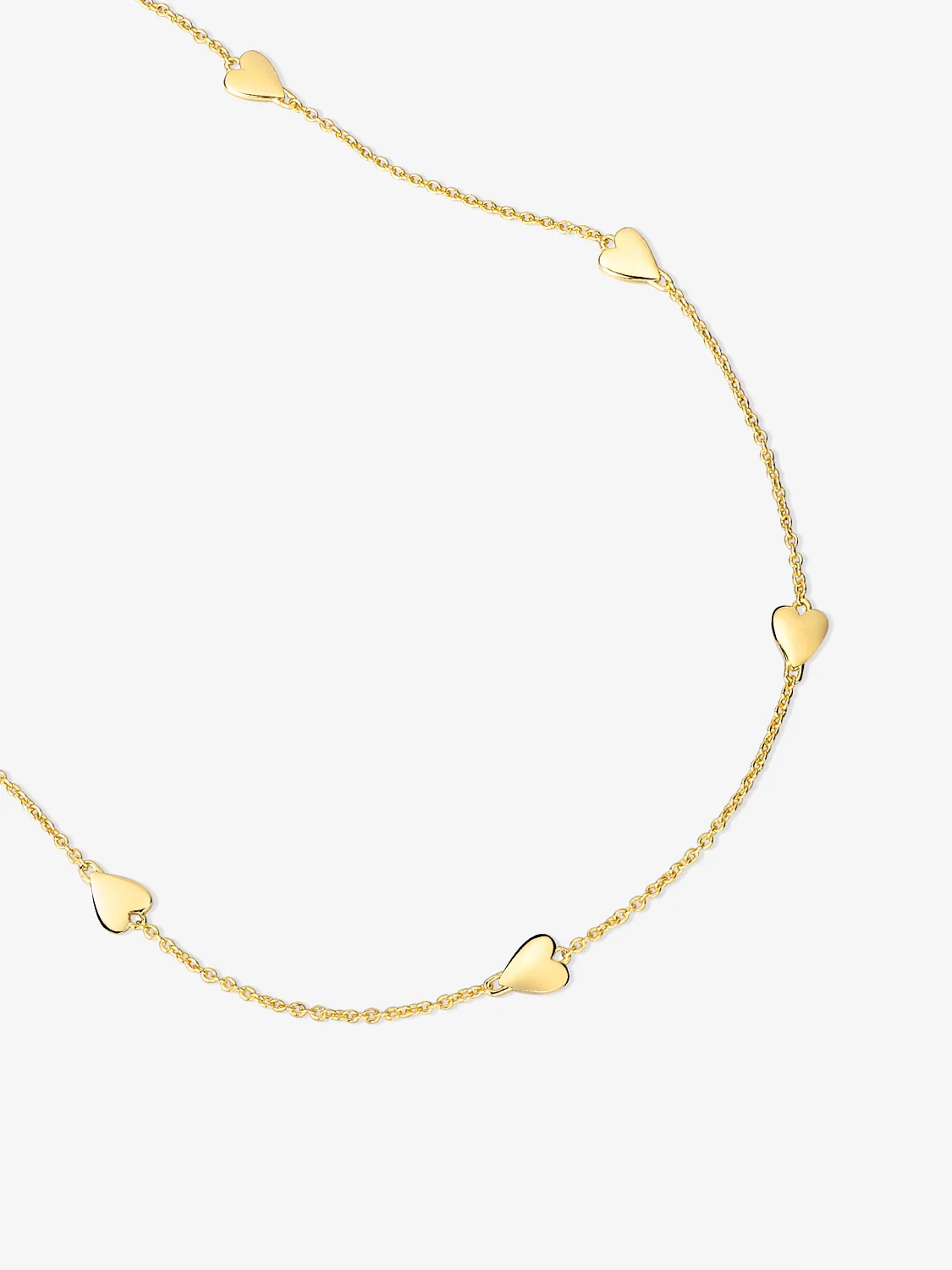 Heart Station Necklace