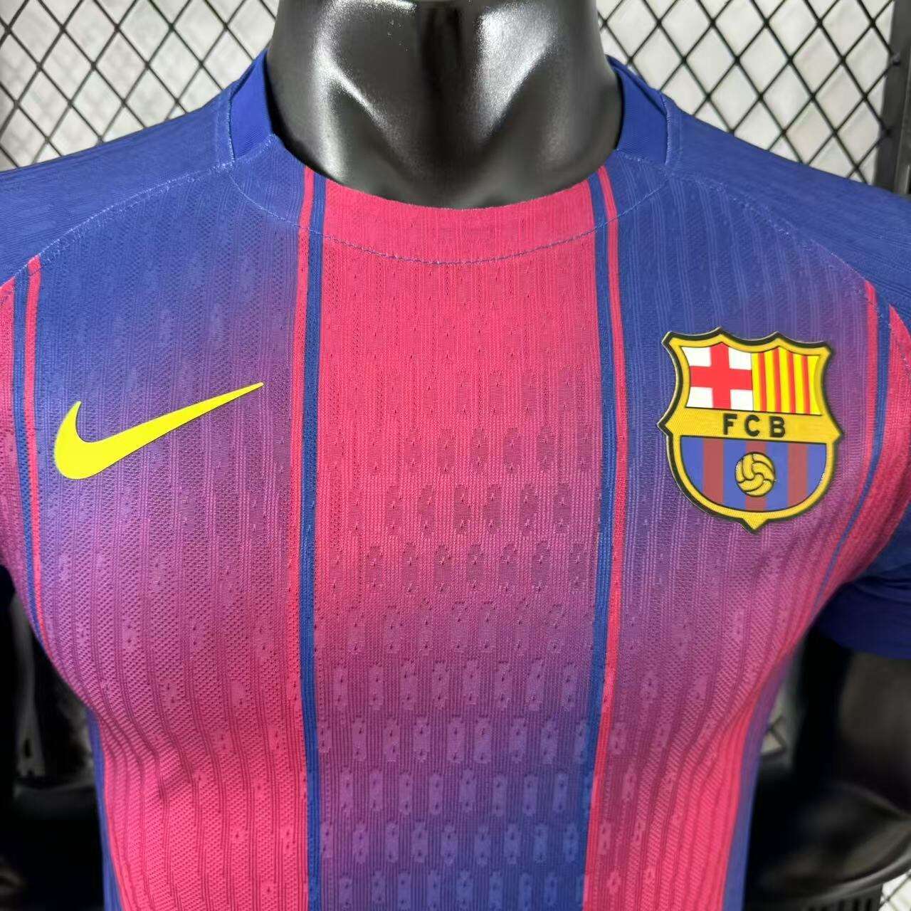 2025/2026 Barcelona Home blank version Football Shirt (Player Edition)
