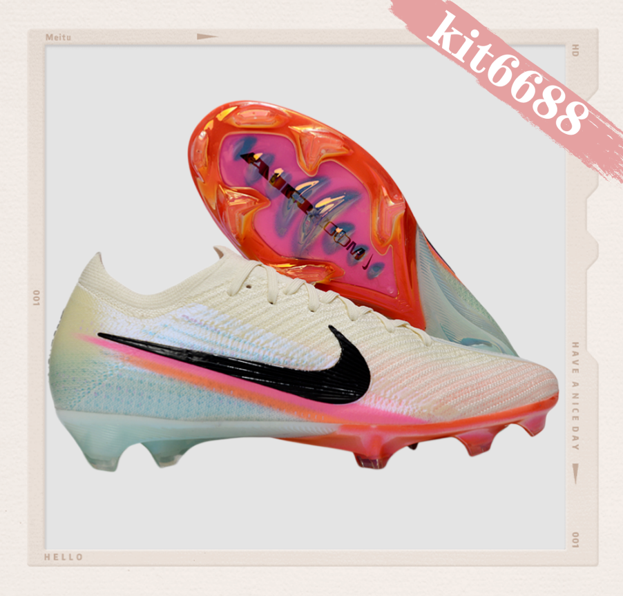 N Air Zoom Mercurial Superfly 10 Elite FG Sam Kerr Personal Edition - Pale Ivory/Black